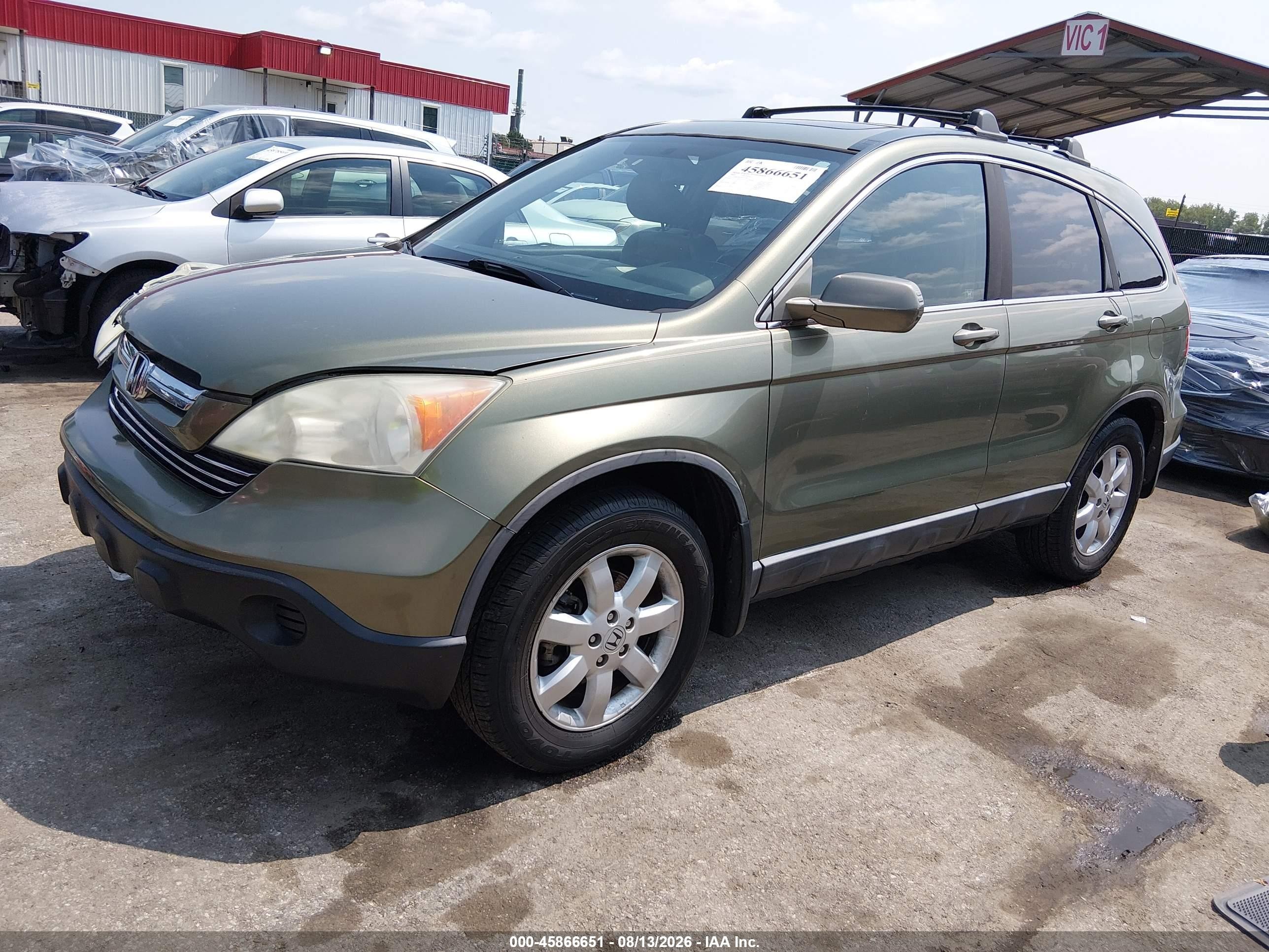 2009 Honda Cr-v Ex-l Золотой vin: 5J6RE38779L013023