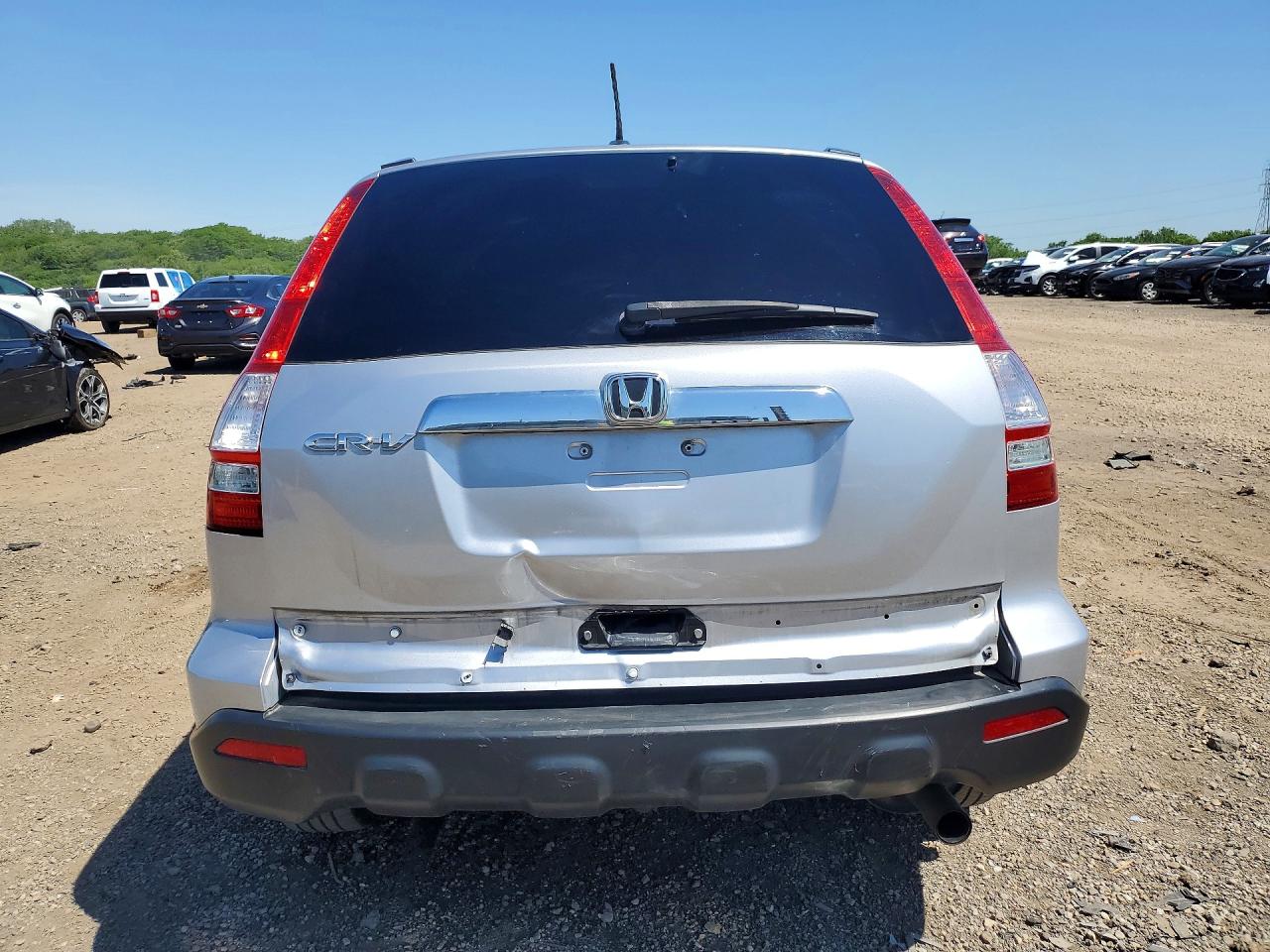 2009 Honda Cr-v Exl Silver vin: 5J6RE38779L022935
