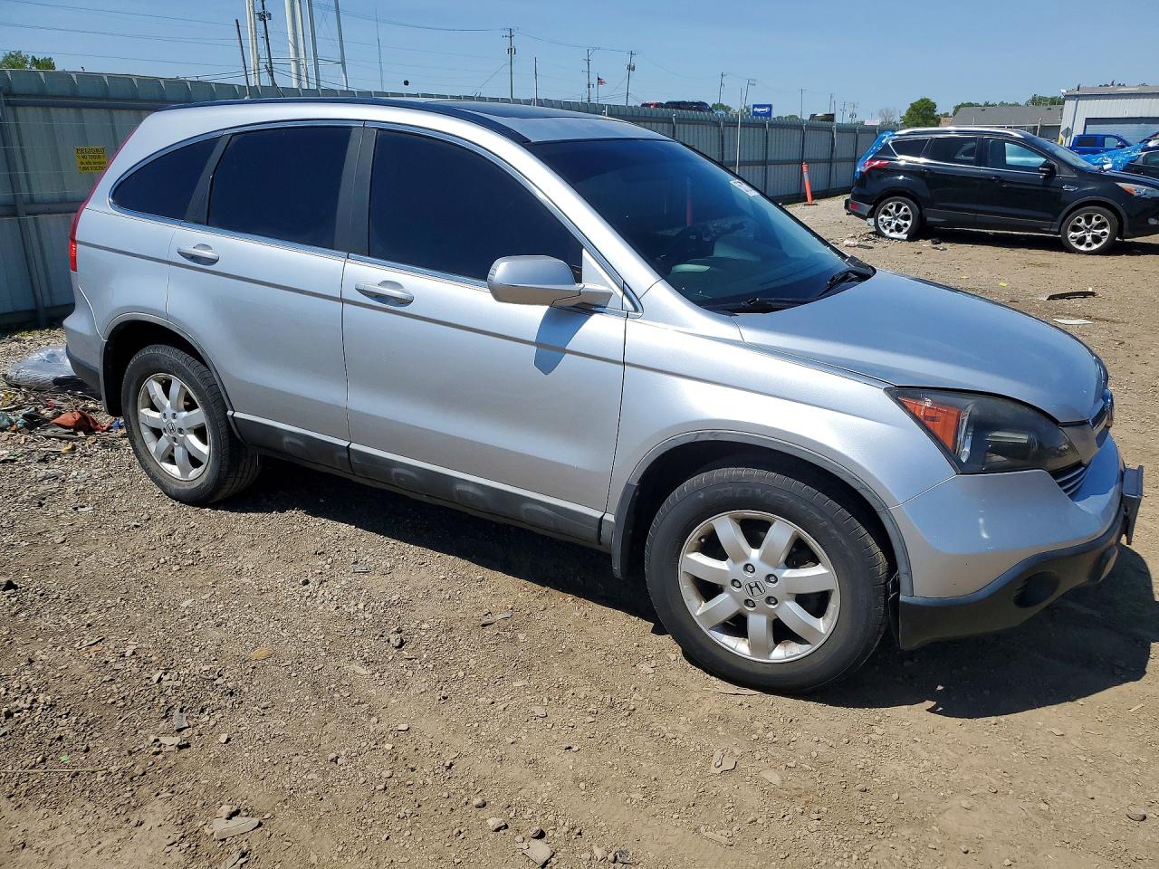 2009 Honda Cr-v Exl Silver vin: 5J6RE38779L022935