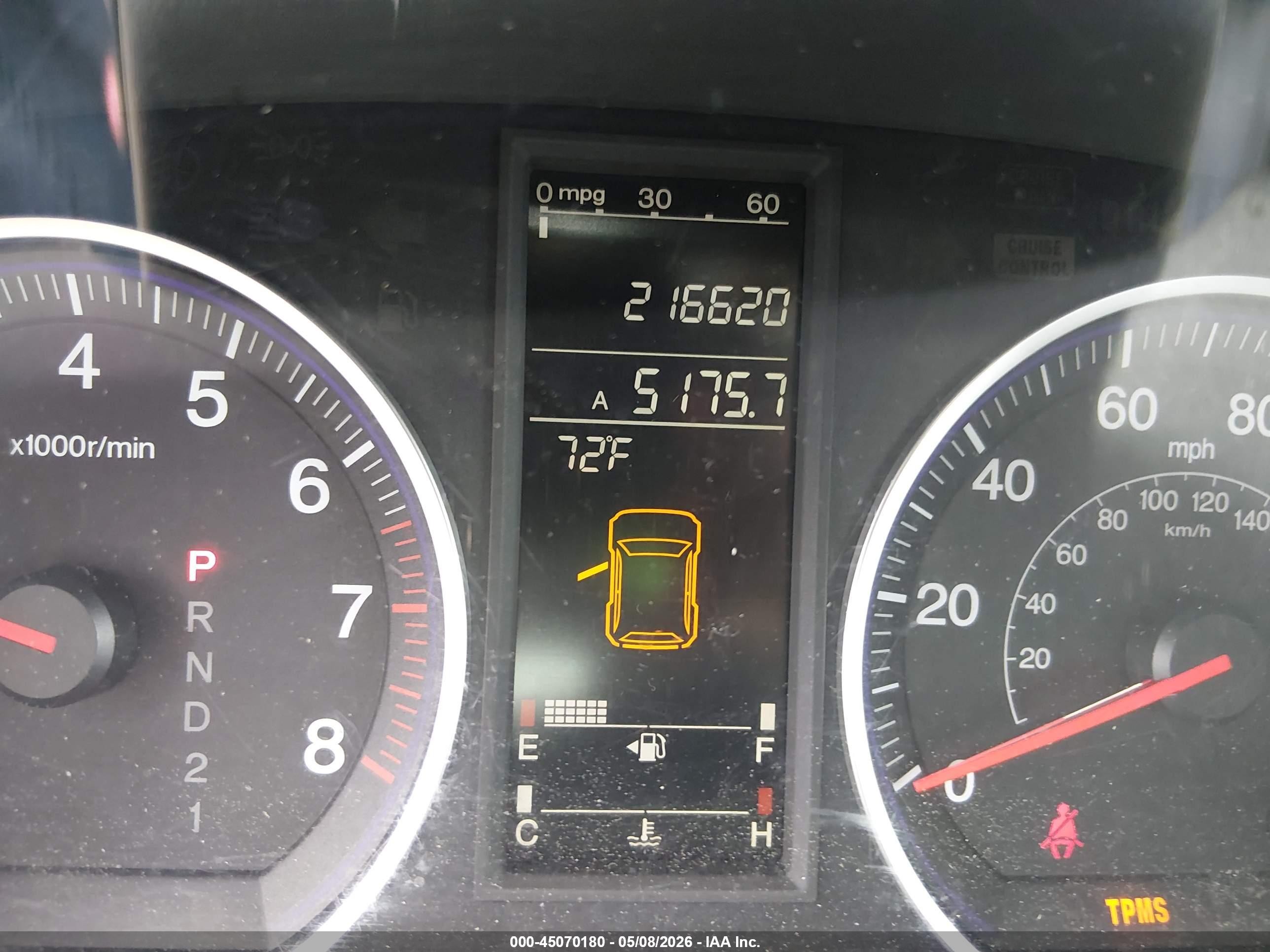 2008 Honda Cr-v Ex-l Бордовый vin: 5J6RE38788L004958