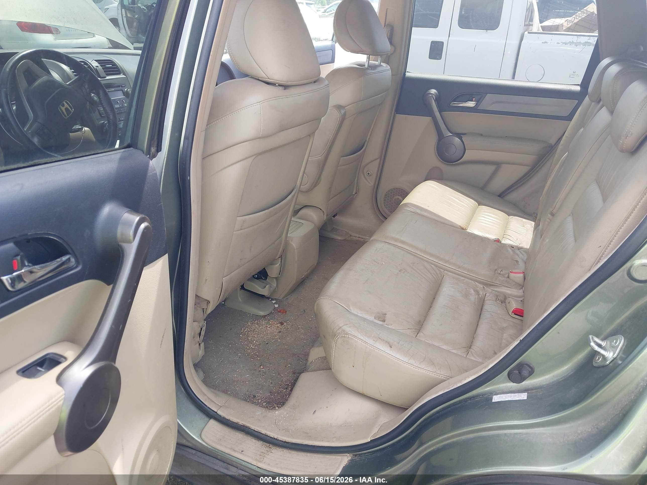 2008 Honda Cr-v Ex-l Green vin: 5J6RE38788L005396