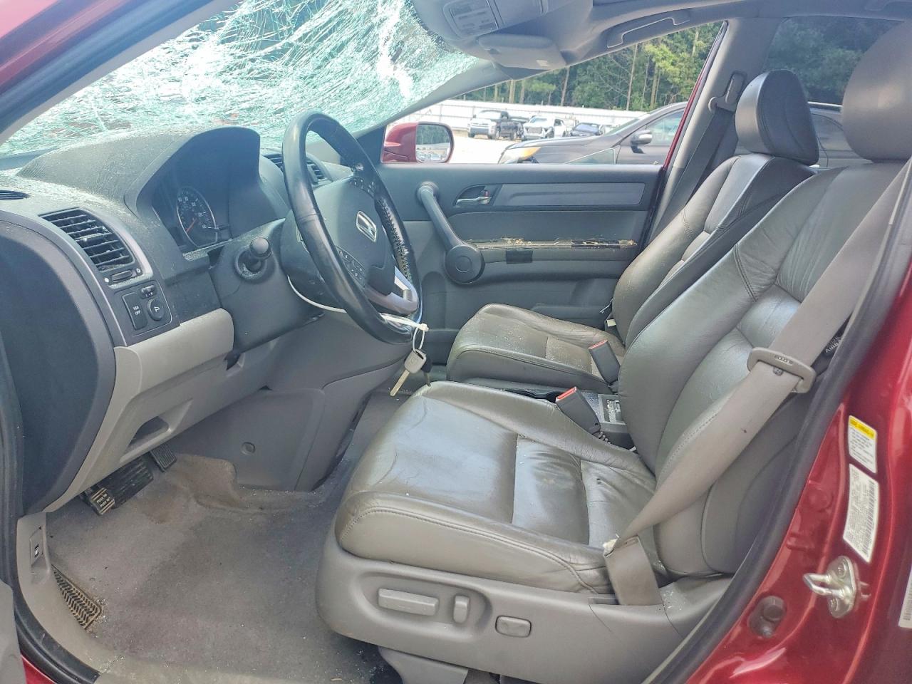 2009 Honda Cr-v Exl Red vin: 5J6RE38789L001463
