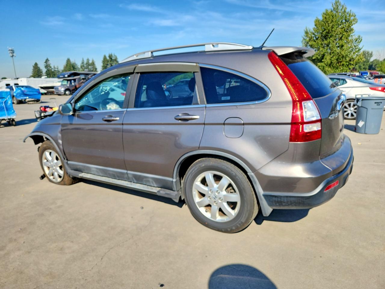 2009 Honda Cr-v Exl Gray vin: 5J6RE38789L008705