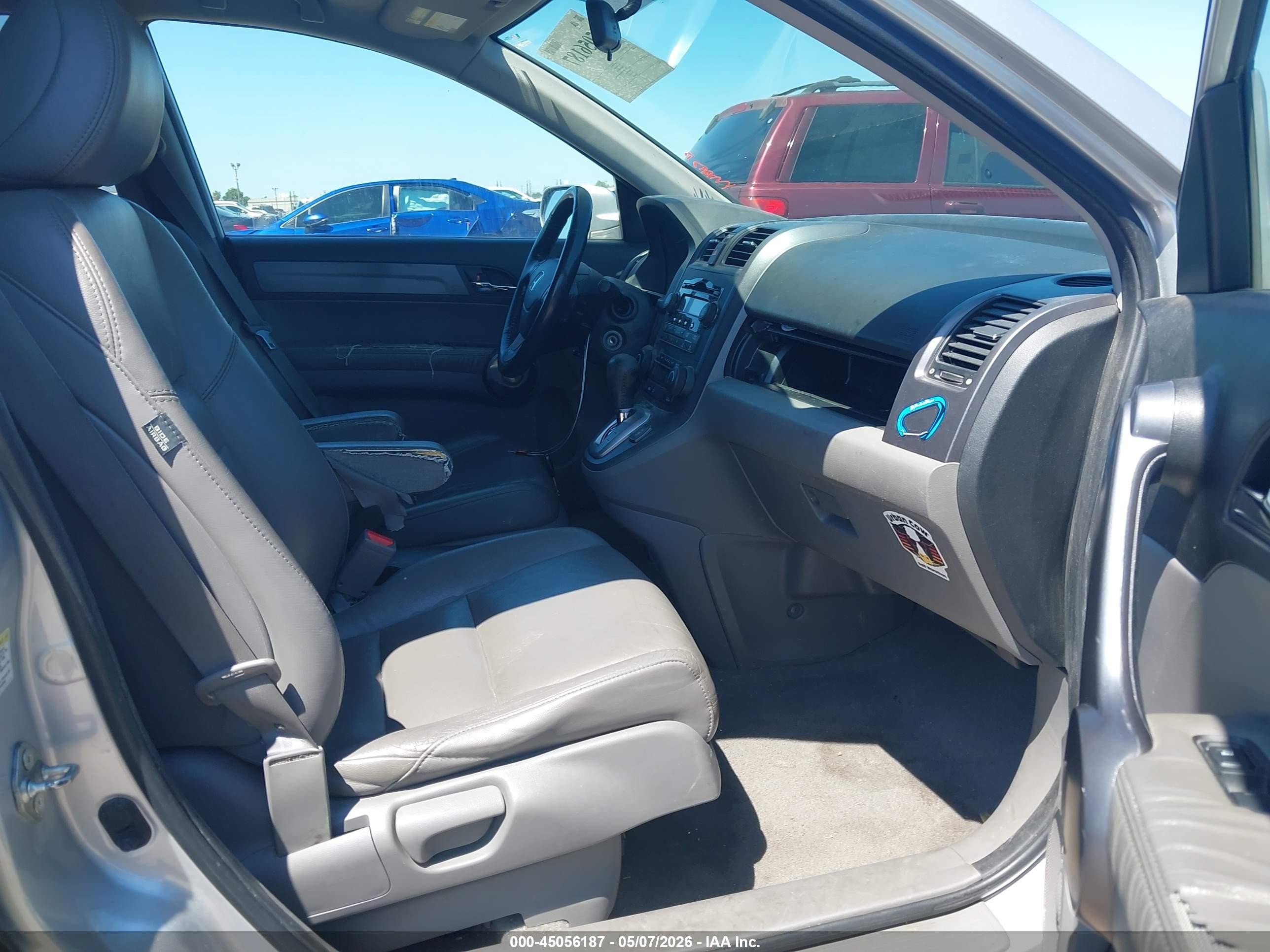 2009 Honda Cr-v Ex-l Silver vin: 5J6RE38789L019297