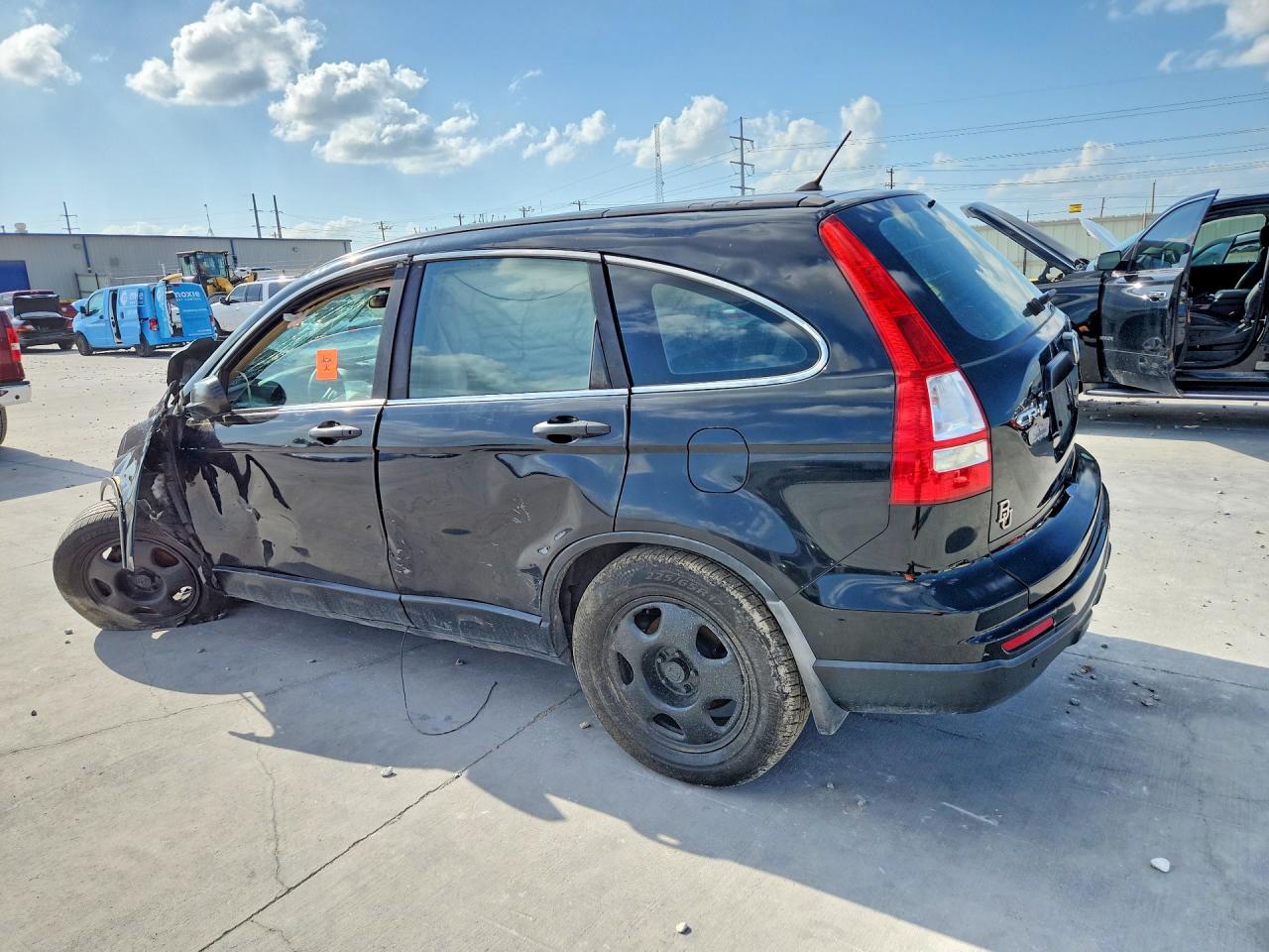 2010 Honda Cr-v Lx Black vin: 5J6RE3H30AL006920