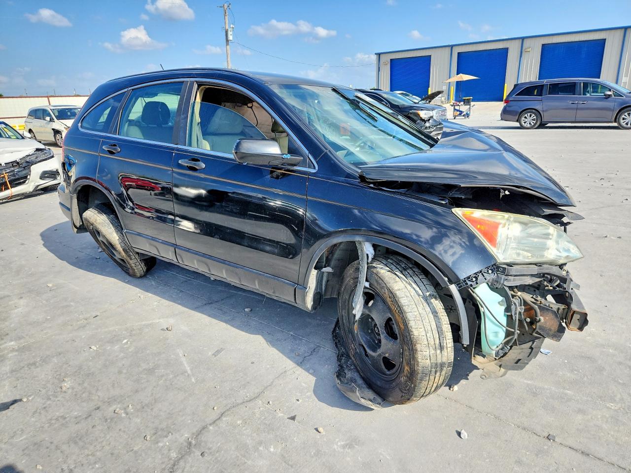 2010 Honda Cr-v Lx Black vin: 5J6RE3H30AL006920