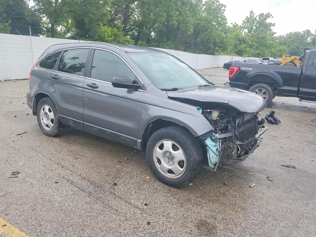 2010 Honda Cr-v Lx Gray vin: 5J6RE3H30AL027203