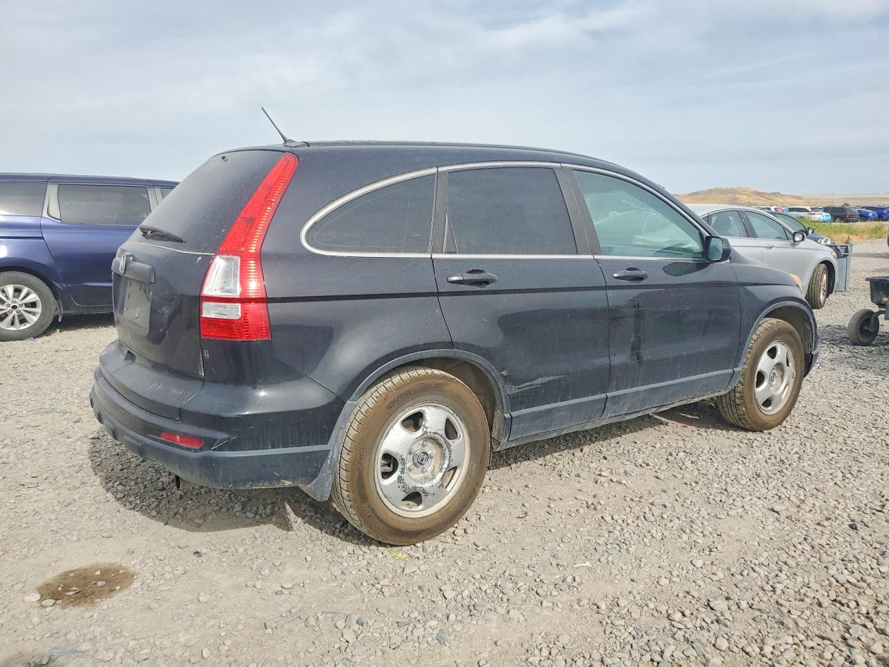 2011 Honda Cr-v Lx Black vin: 5J6RE3H30BL007602