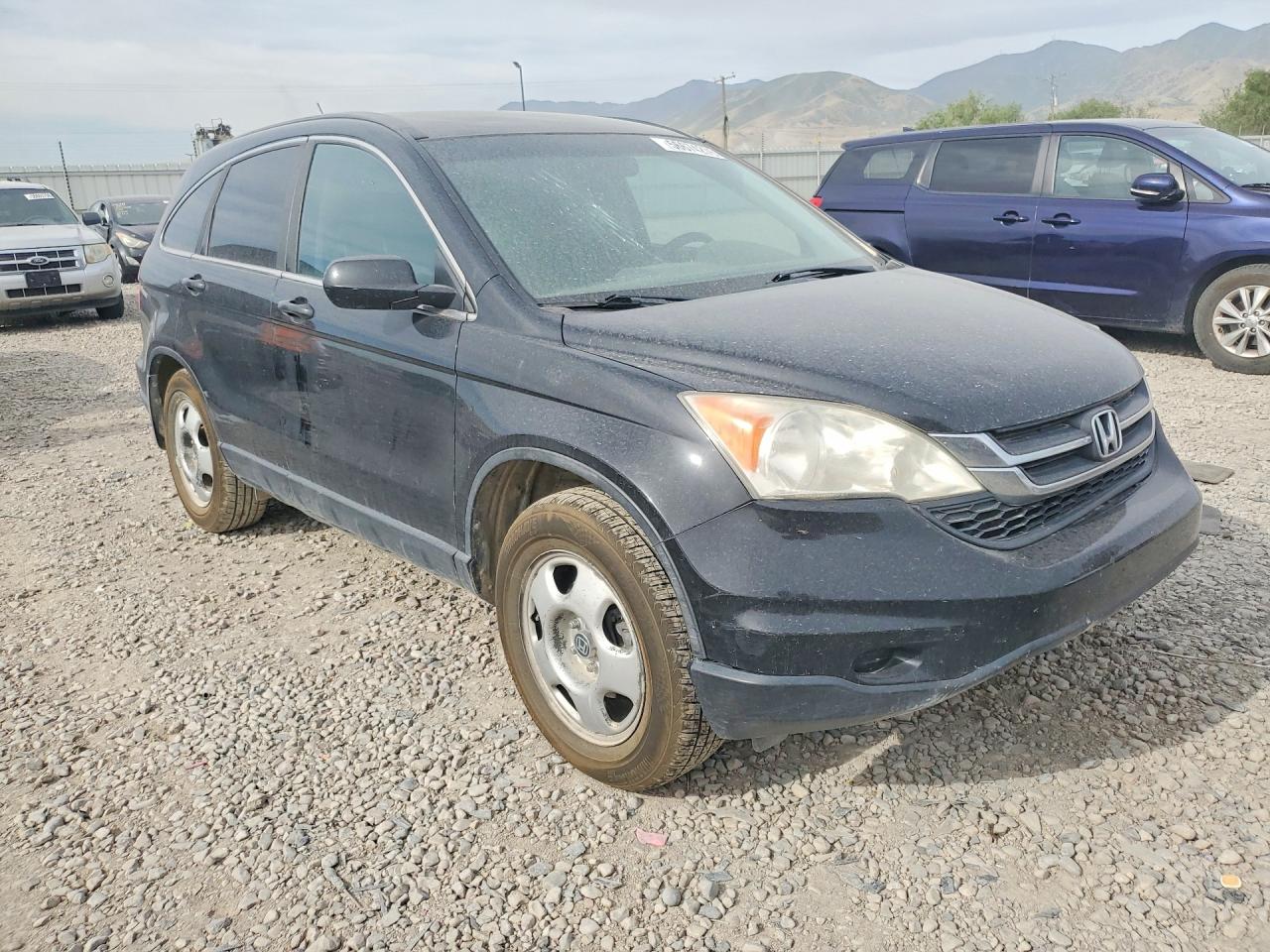 2011 Honda Cr-v Lx Black vin: 5J6RE3H30BL007602