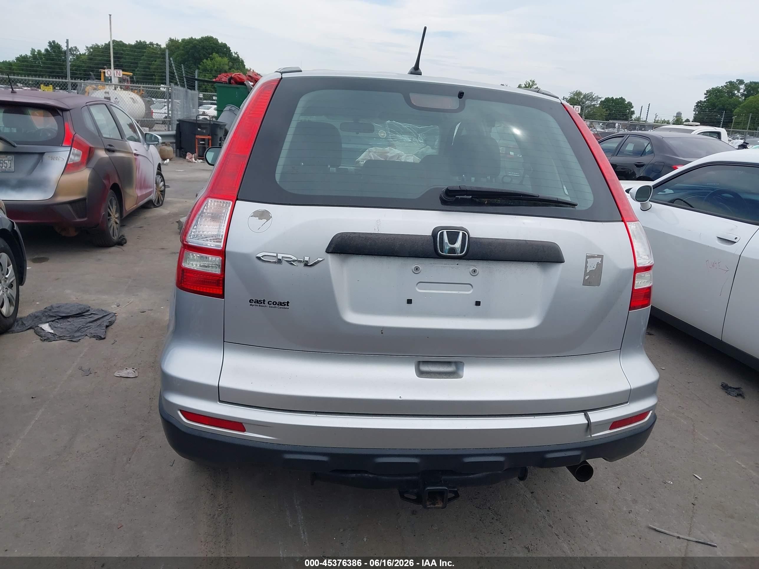 2011 Honda Cr-v Lx Silver vin: 5J6RE3H30BL026537