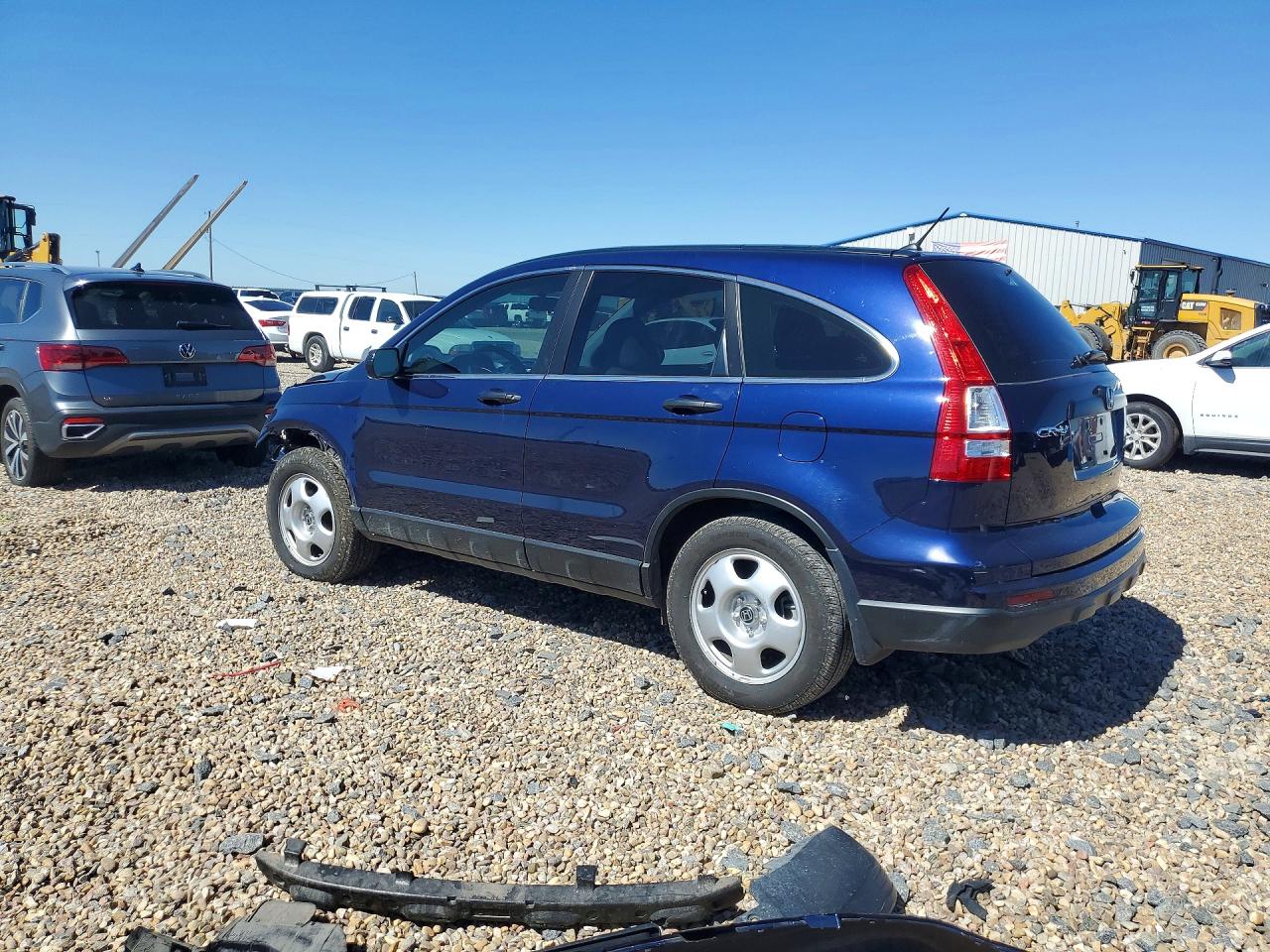 2011 Honda Cr-v Lx Blue vin: 5J6RE3H30BL040311