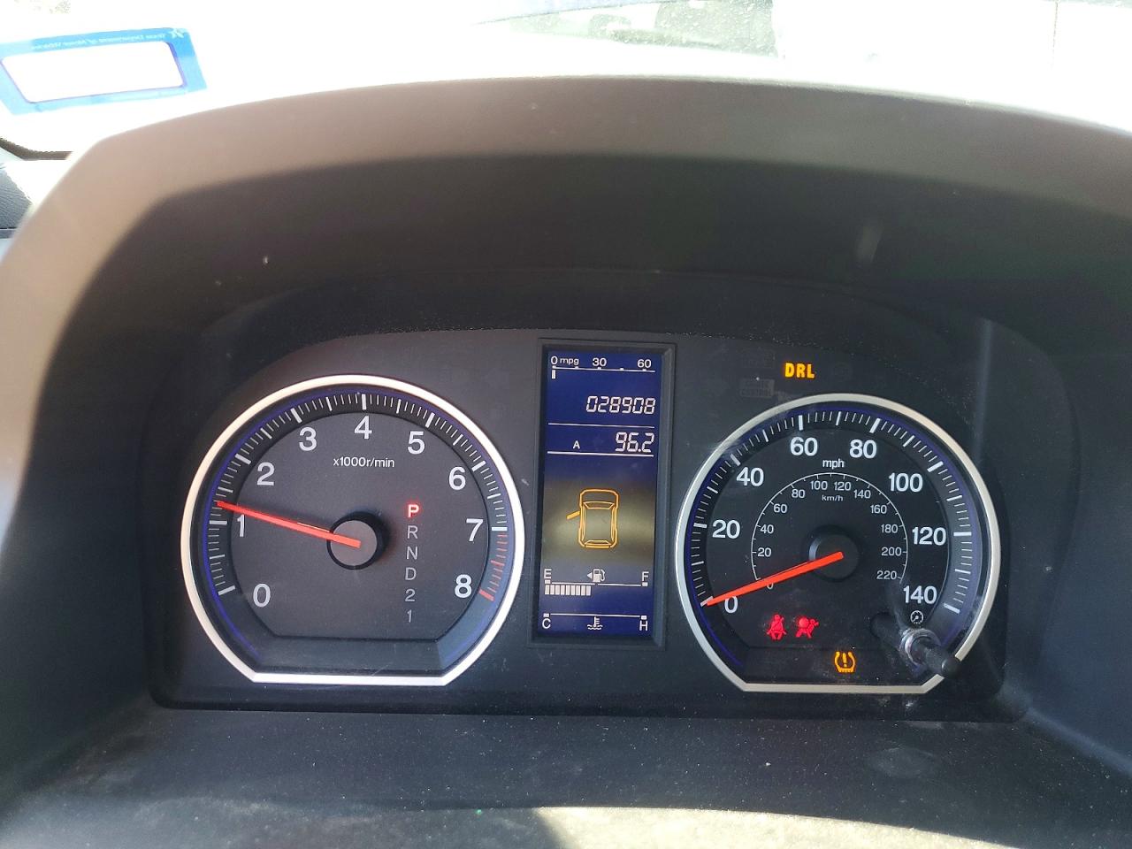 2011 Honda Cr-v Lx Blue vin: 5J6RE3H30BL040311