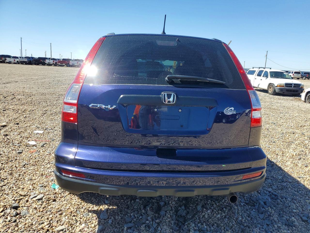 2011 Honda Cr-v Lx Blue vin: 5J6RE3H30BL040311