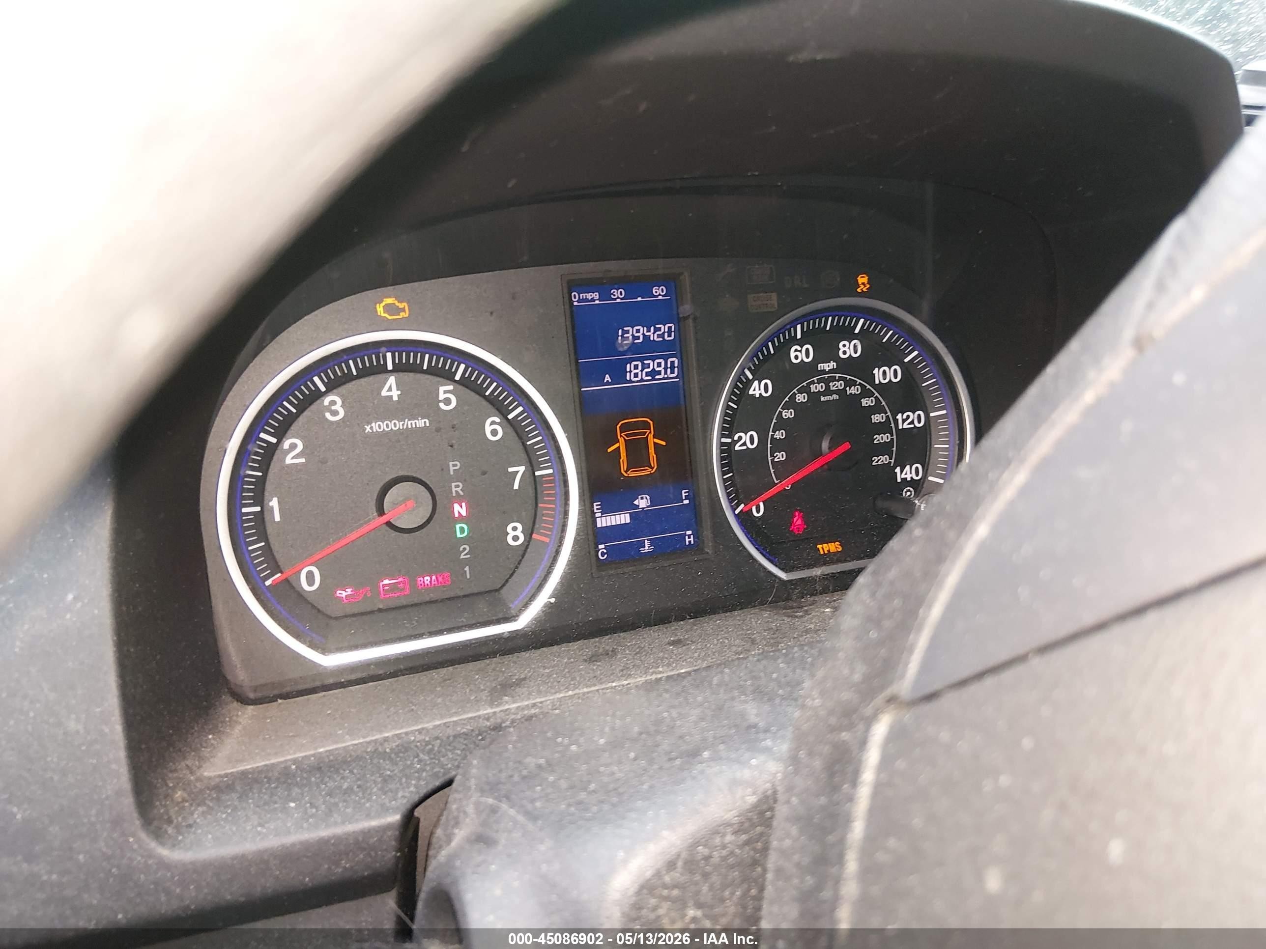 2010 Honda Cr-v Lx Gray vin: 5J6RE3H31AL000219