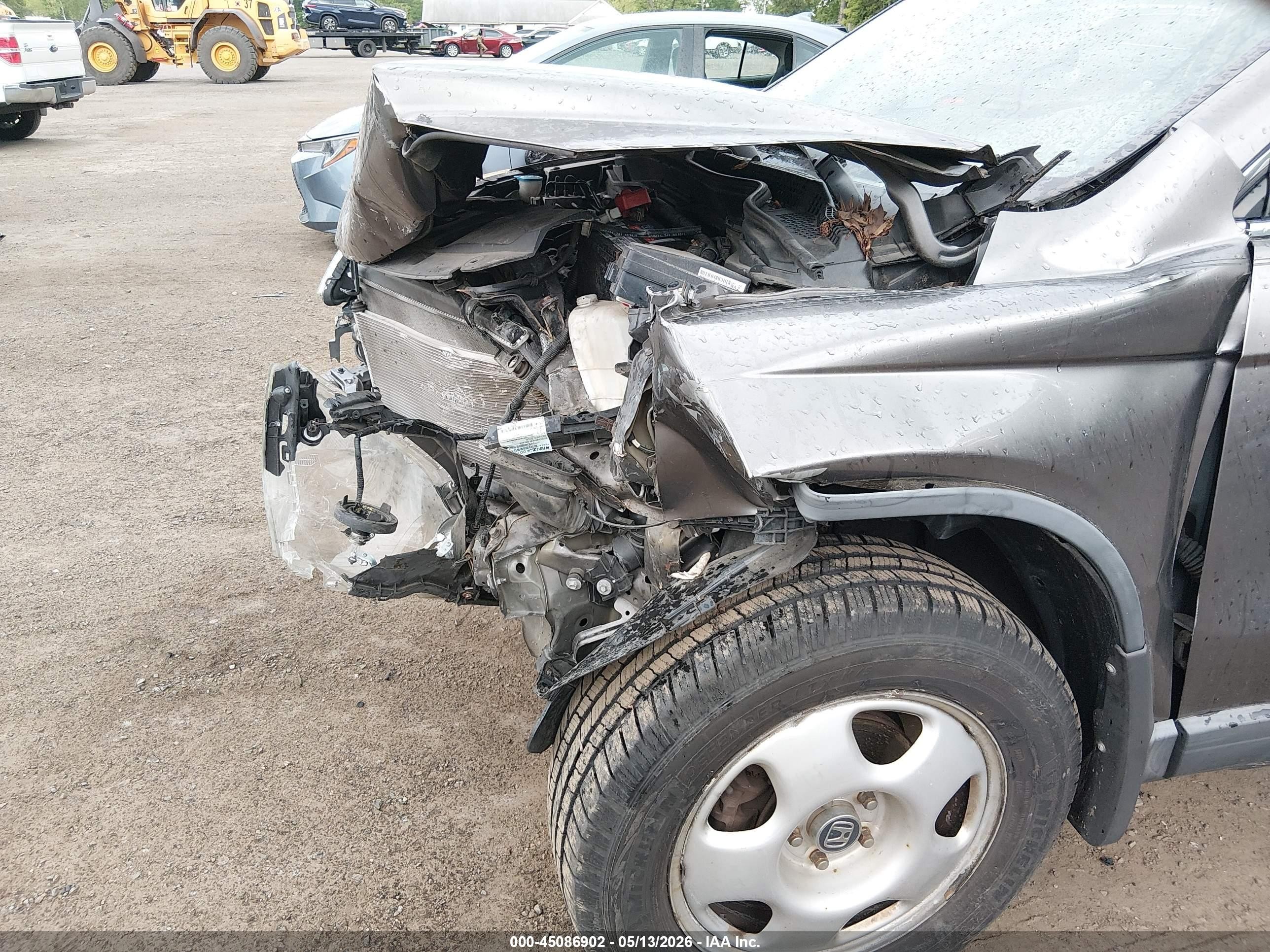 2010 Honda Cr-v Lx Gray vin: 5J6RE3H31AL000219