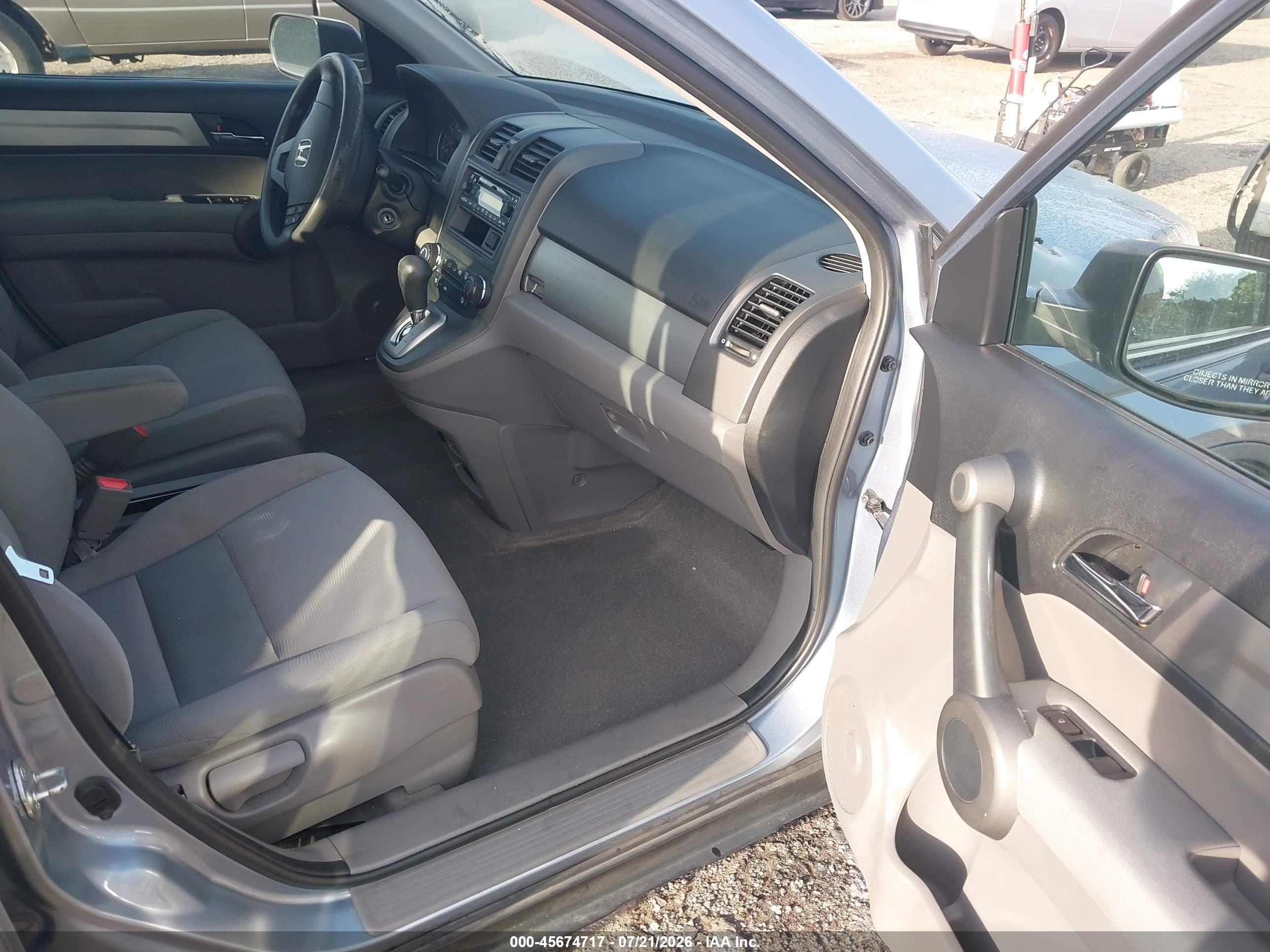 2010 Honda Cr-v Lx Light Blue vin: 5J6RE3H31AL027145