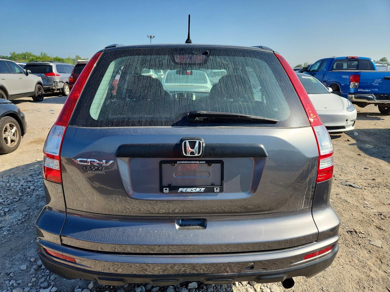 2010 Honda Cr-v Lx Gray vin: 5J6RE3H31AL034466