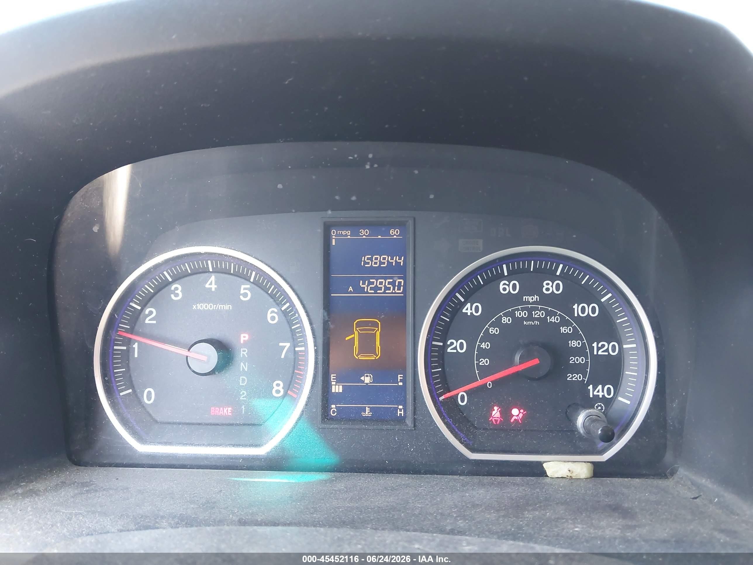 2010 Honda Cr-v Lx Gray vin: 5J6RE3H31AL043314