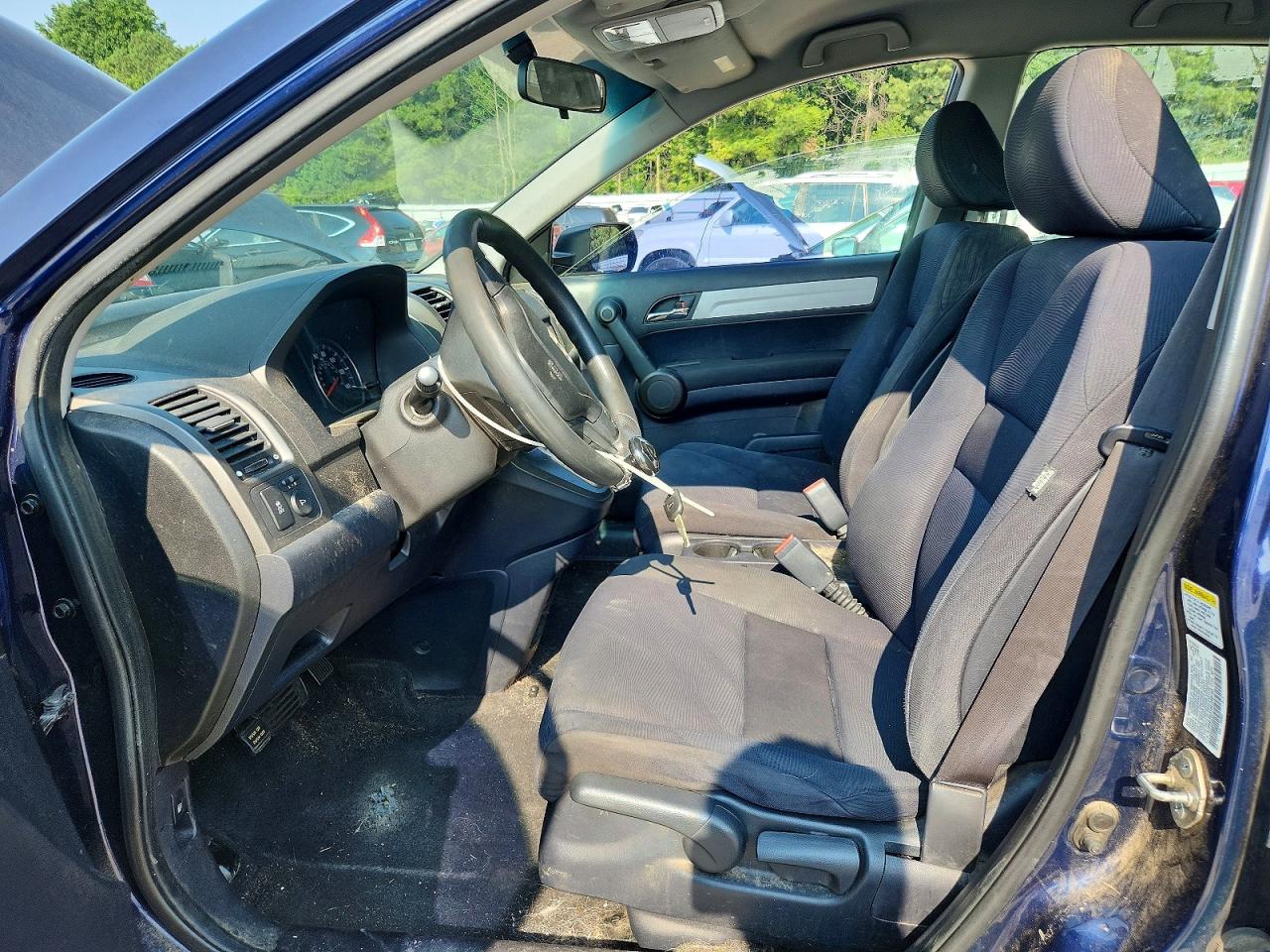 2010 Honda Cr-v Lx Blue vin: 5J6RE3H31AL048755