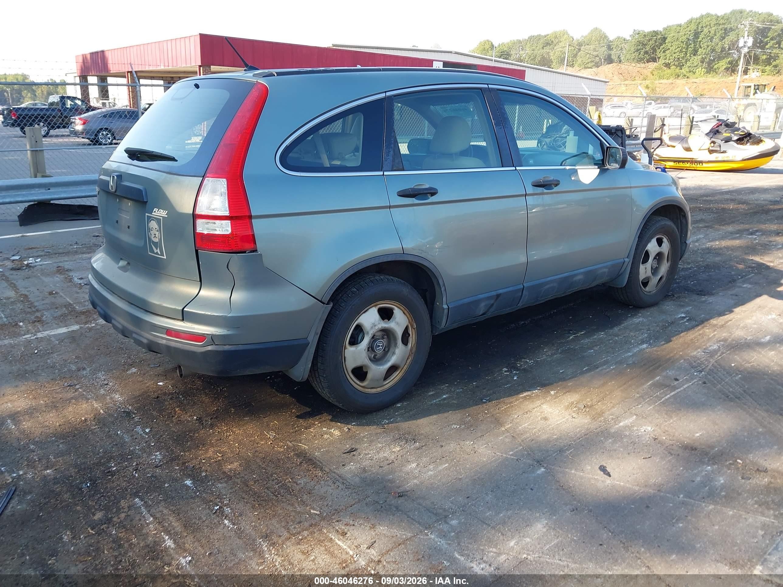 2010 Honda Cr-v Lx Light Blue vin: 5J6RE3H31AL050554