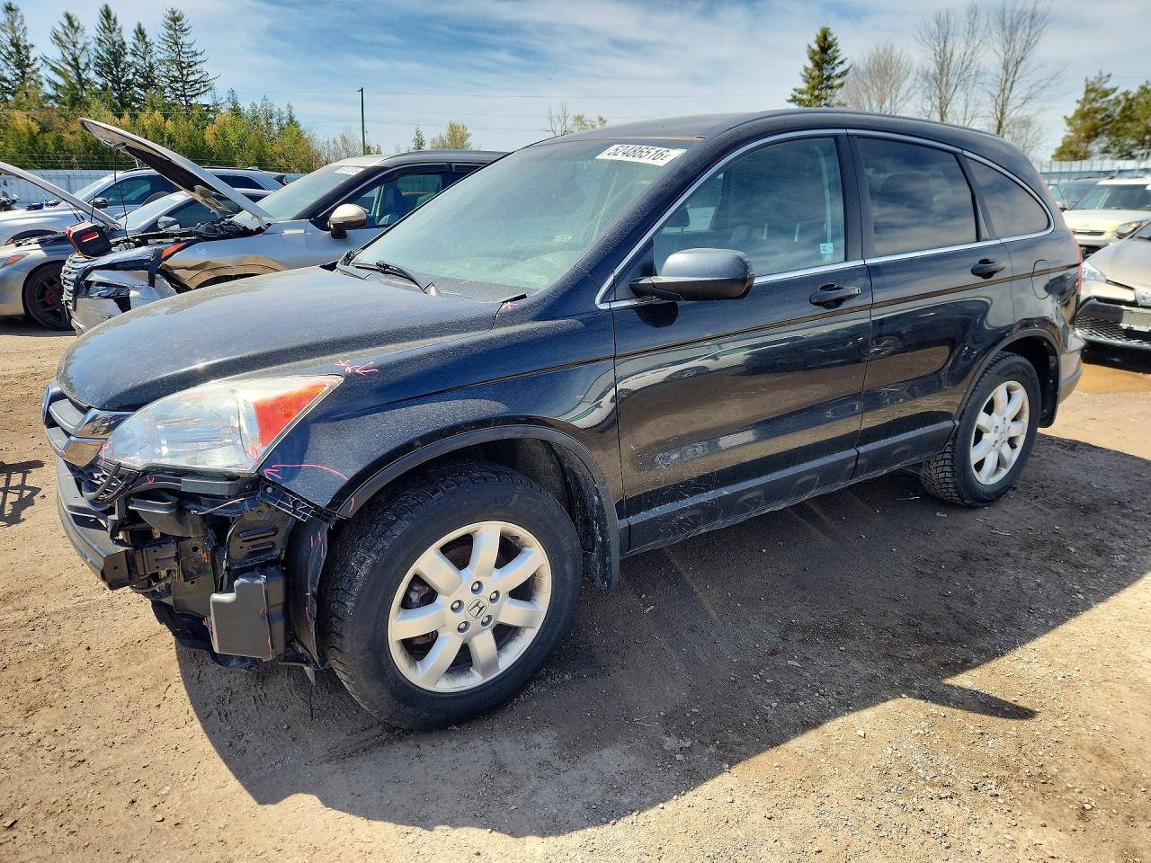 2010 Honda Cr-v Lx Black vin: 5J6RE3H31AL800177