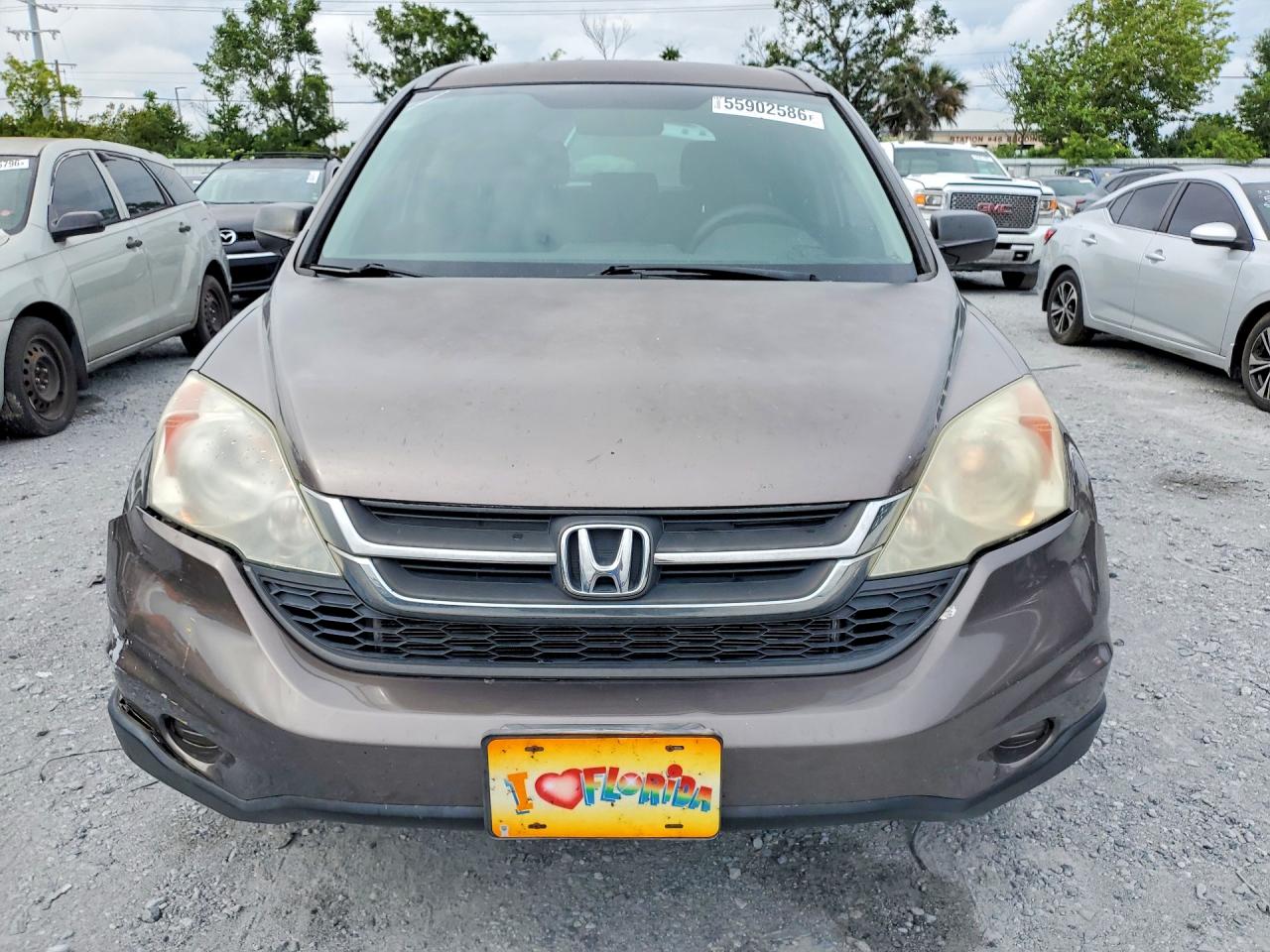 2011 Honda Cr-v Lx Brown vin: 5J6RE3H31BL000206