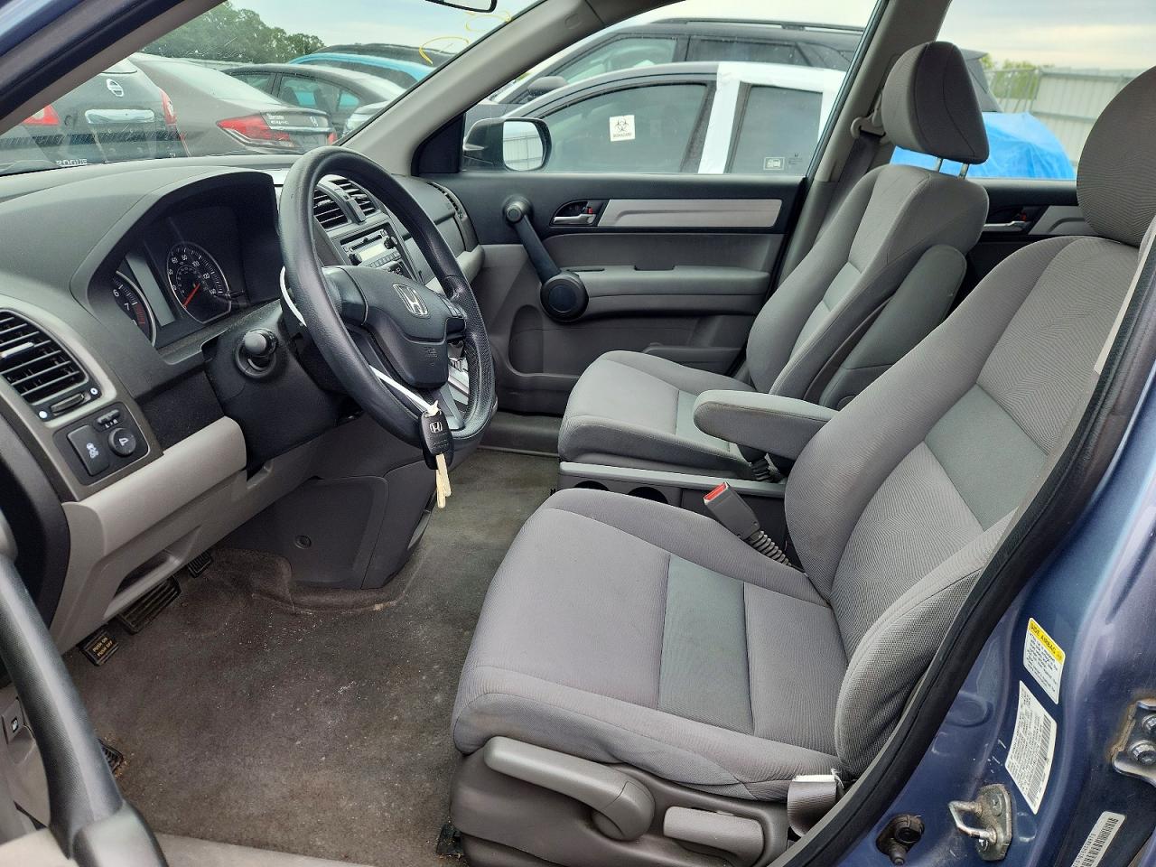 2011 Honda Cr-v Lx Blue vin: 5J6RE3H31BL012274