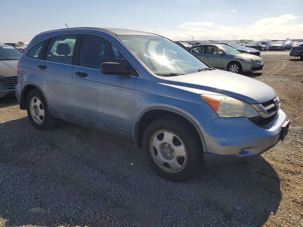2011 Honda Cr-v Lx Blue vin: 5J6RE3H31BL030550