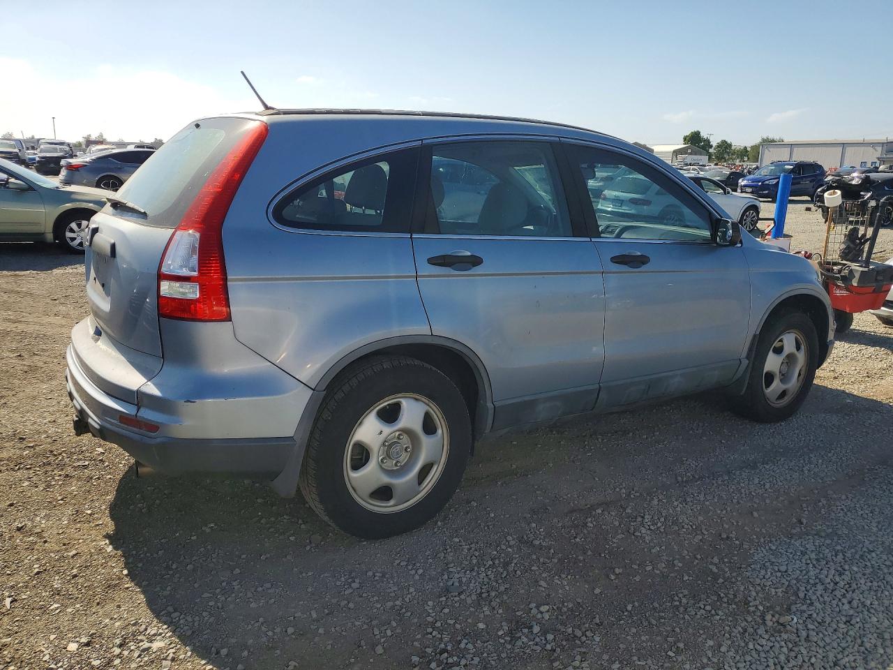2011 Honda Cr-v Lx Blue vin: 5J6RE3H31BL030550