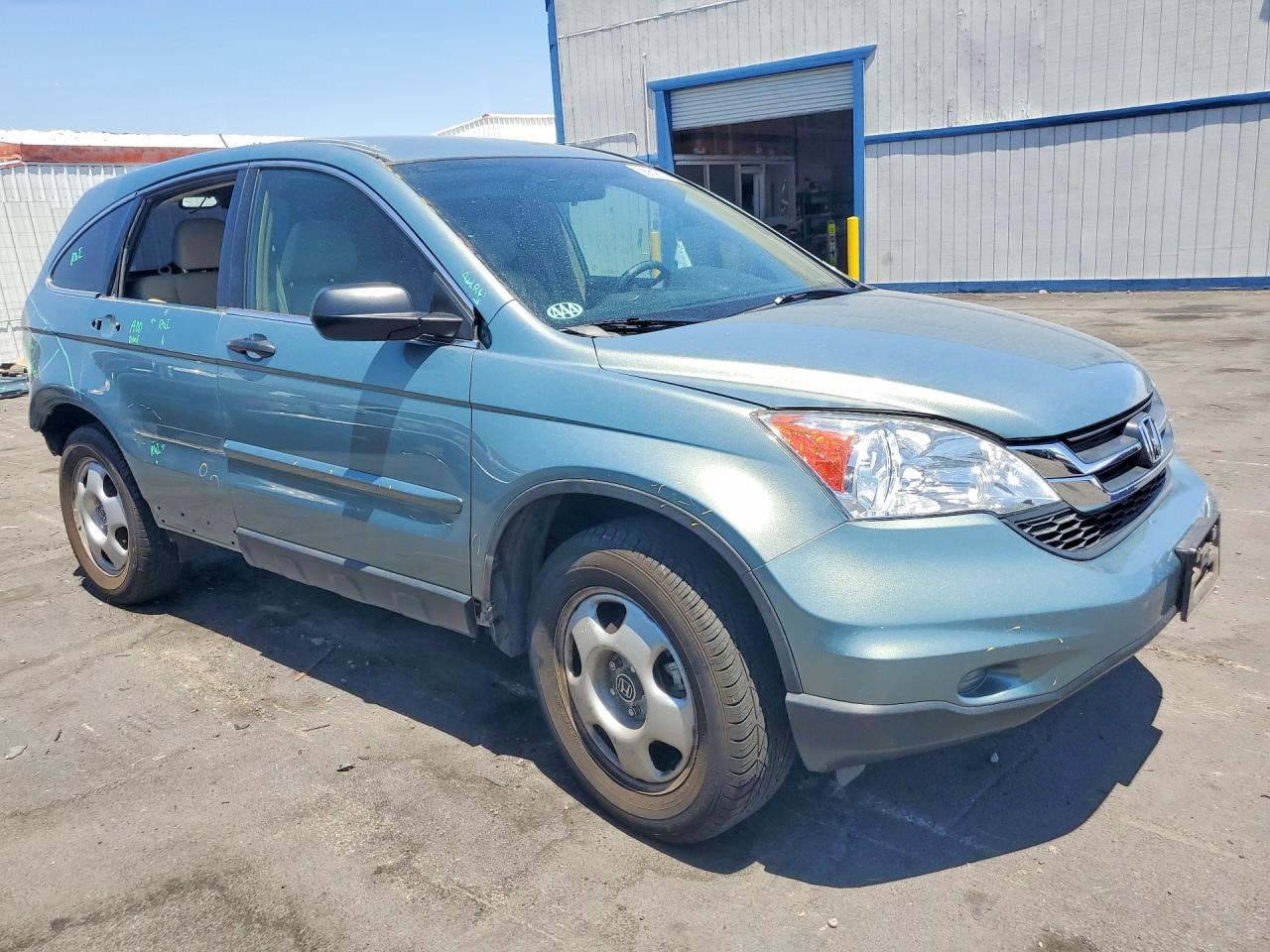 2011 Honda Cr-v Lx Blue vin: 5J6RE3H31BL031214
