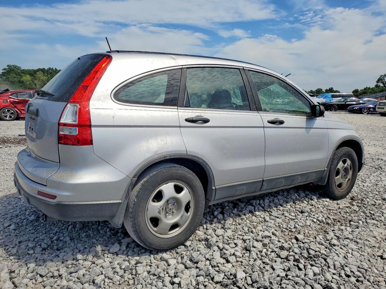 2011 Honda Cr-v Lx Silver vin: 5J6RE3H31BL056369