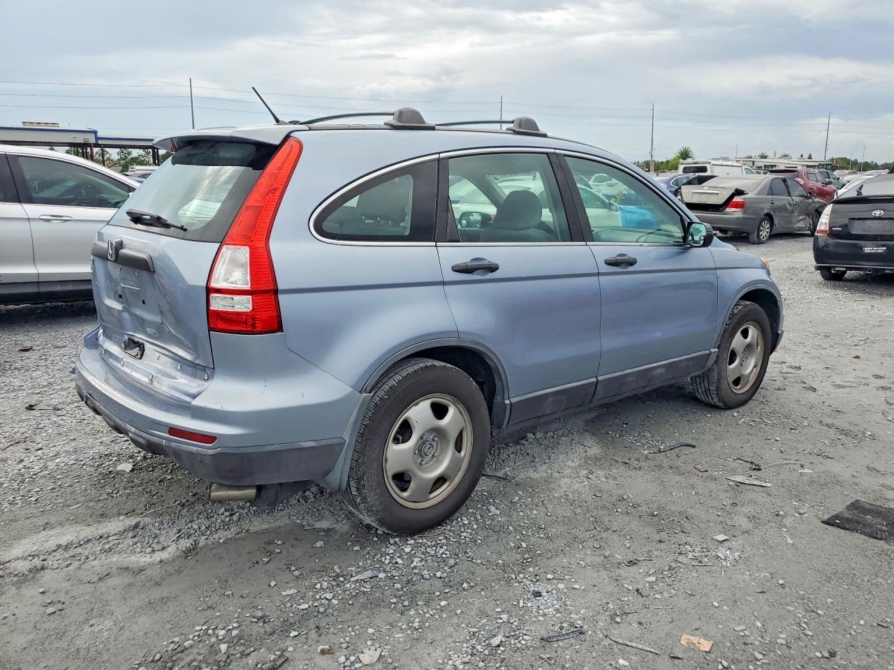 2011 Honda Cr-v Lx Blue vin: 5J6RE3H31BL059109
