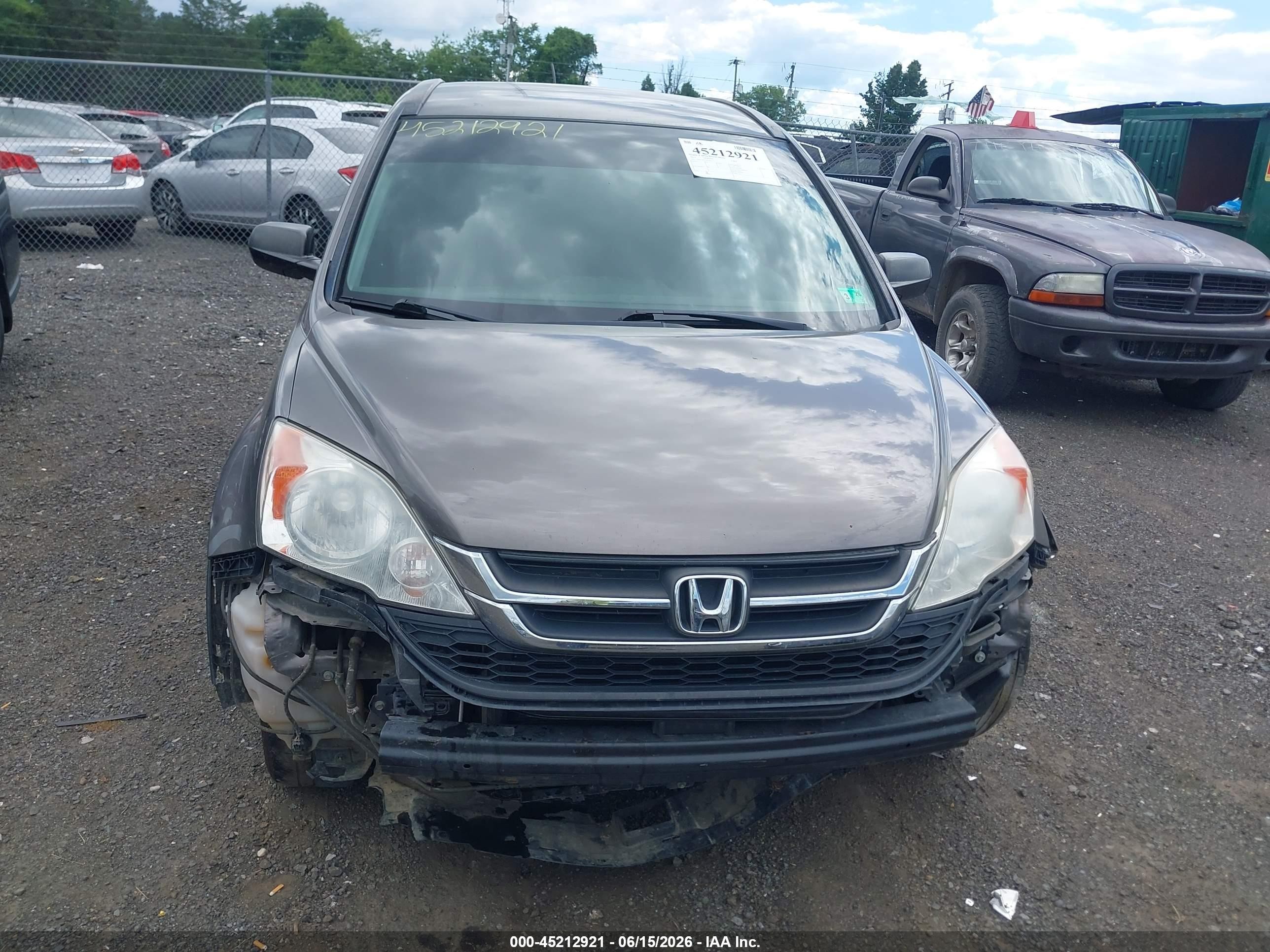2010 Honda Cr-v Lx Gray vin: 5J6RE3H32AL043757