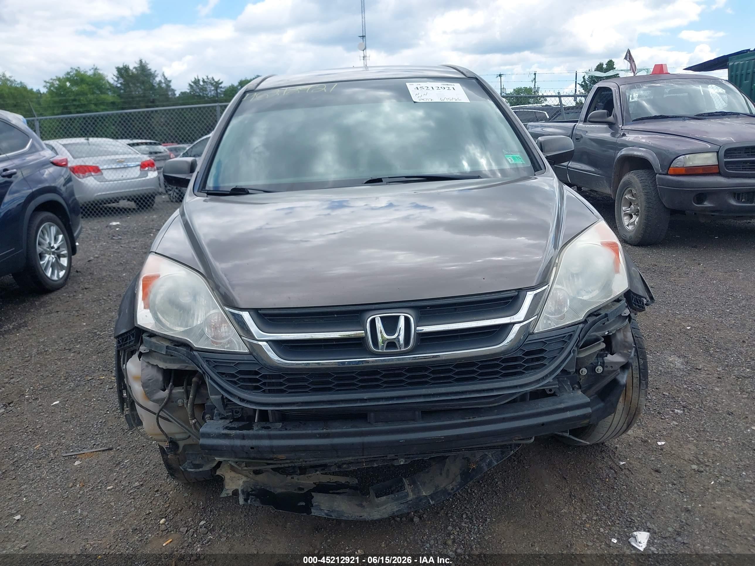 2010 Honda Cr-v Lx Gray vin: 5J6RE3H32AL043757