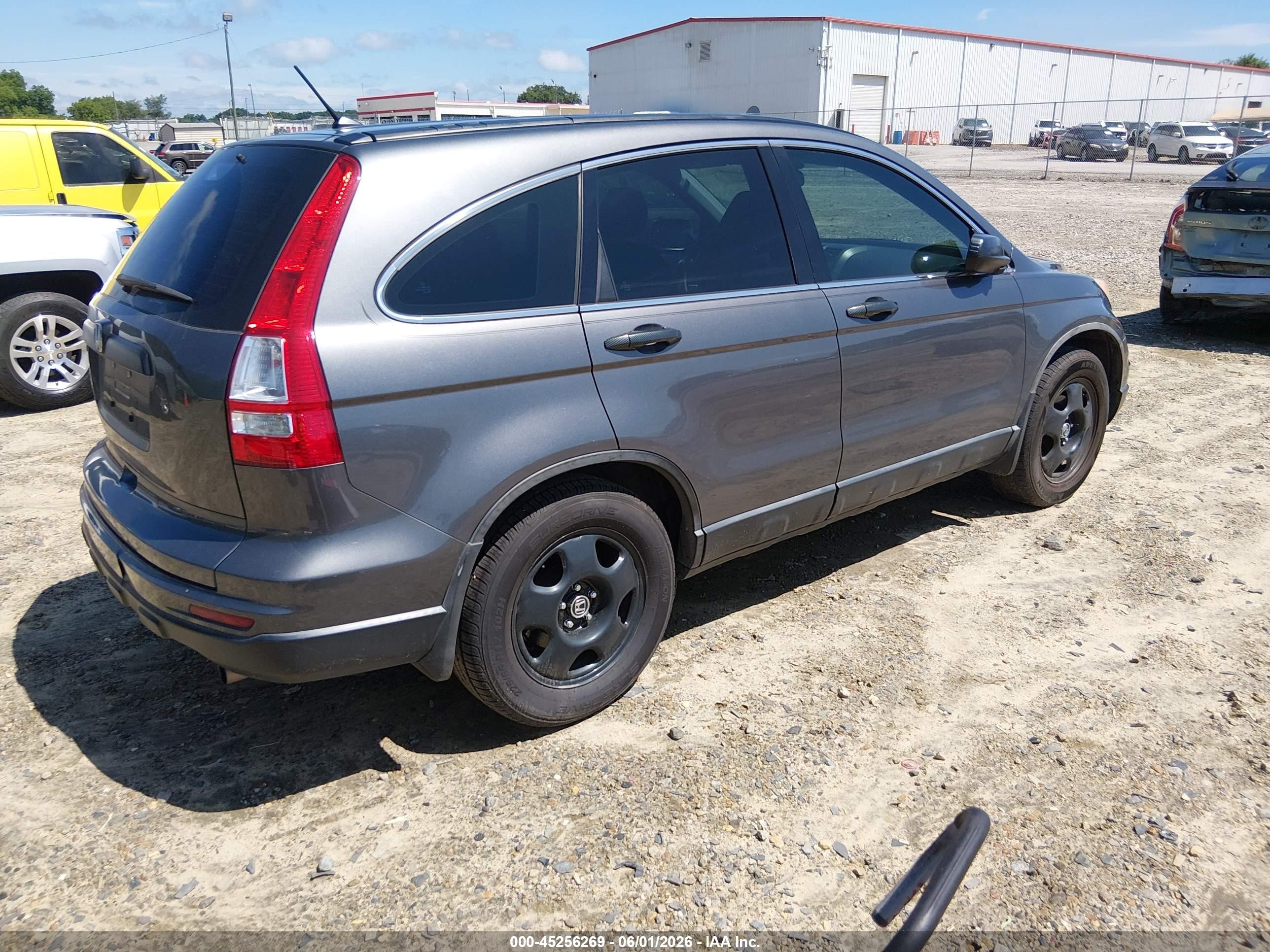 2011 Honda Cr-v Lx Gray vin: 5J6RE3H32BL038981