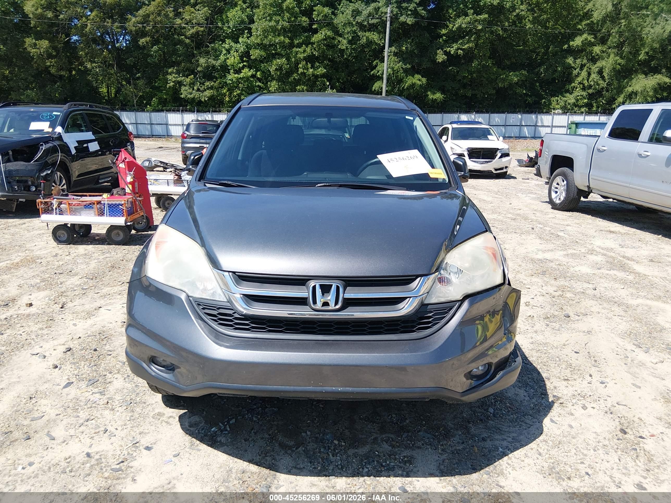2011 Honda Cr-v Lx Gray vin: 5J6RE3H32BL038981