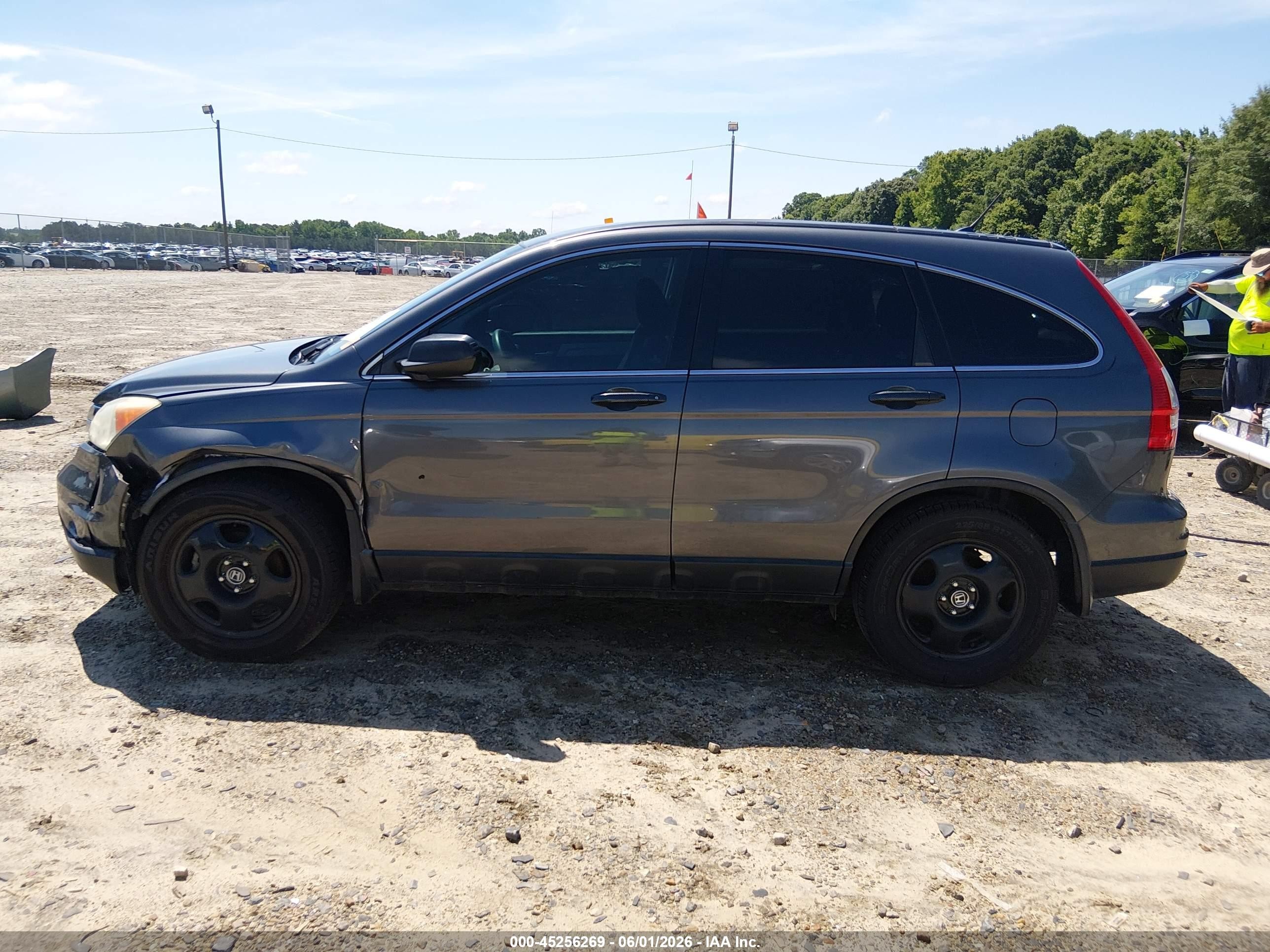 2011 Honda Cr-v Lx Gray vin: 5J6RE3H32BL038981