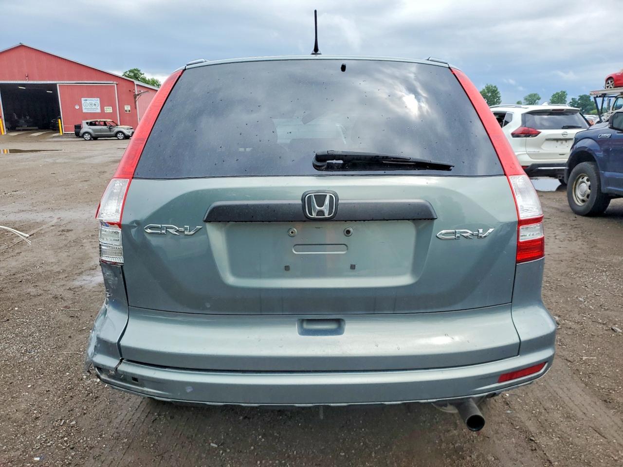 2011 Honda Cr-v Lx Turquoise vin: 5J6RE3H32BL802179
