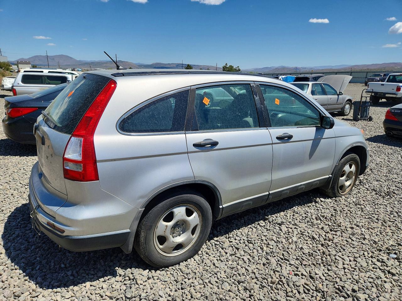 2010 Honda Cr-v Lx Silver vin: 5J6RE3H33AL012145