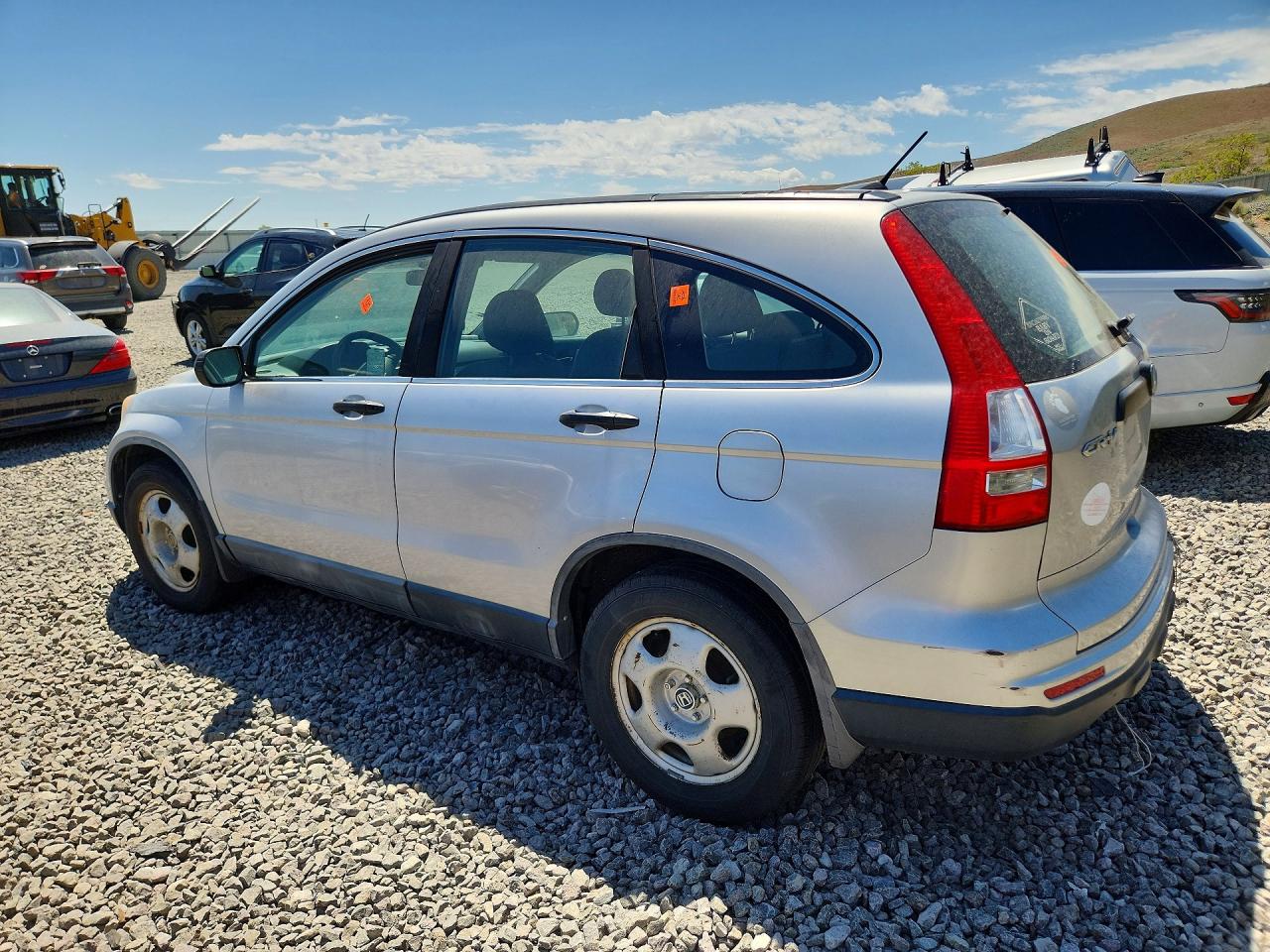 2010 Honda Cr-v Lx Silver vin: 5J6RE3H33AL012145