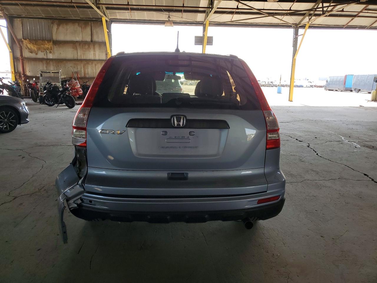 2010 Honda Cr-v Lx Blue vin: 5J6RE3H33AL013182