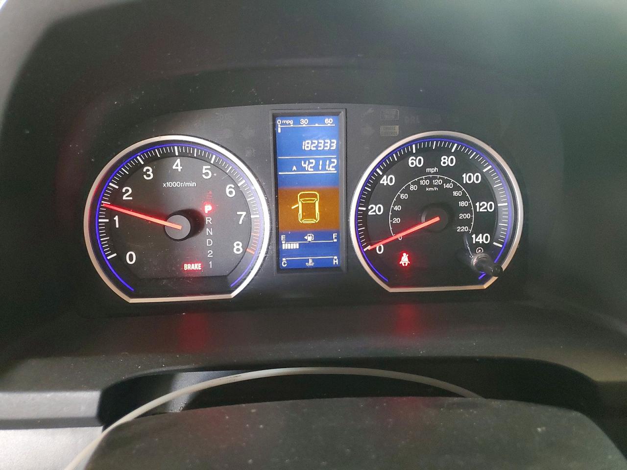 2010 Honda Cr-v Lx Blue vin: 5J6RE3H33AL013182