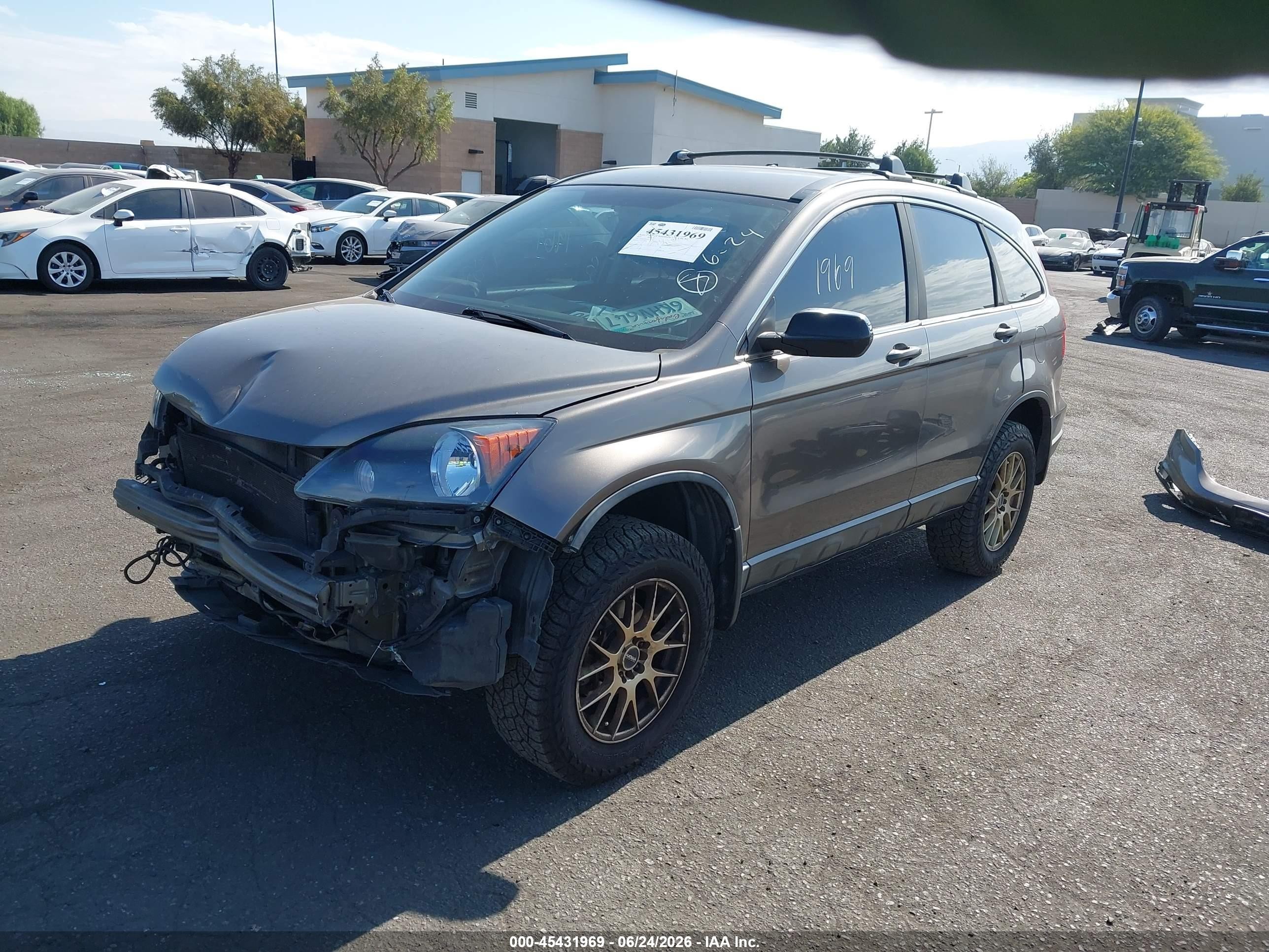 2010 Honda Cr-v Lx Brown vin: 5J6RE3H33AL015319