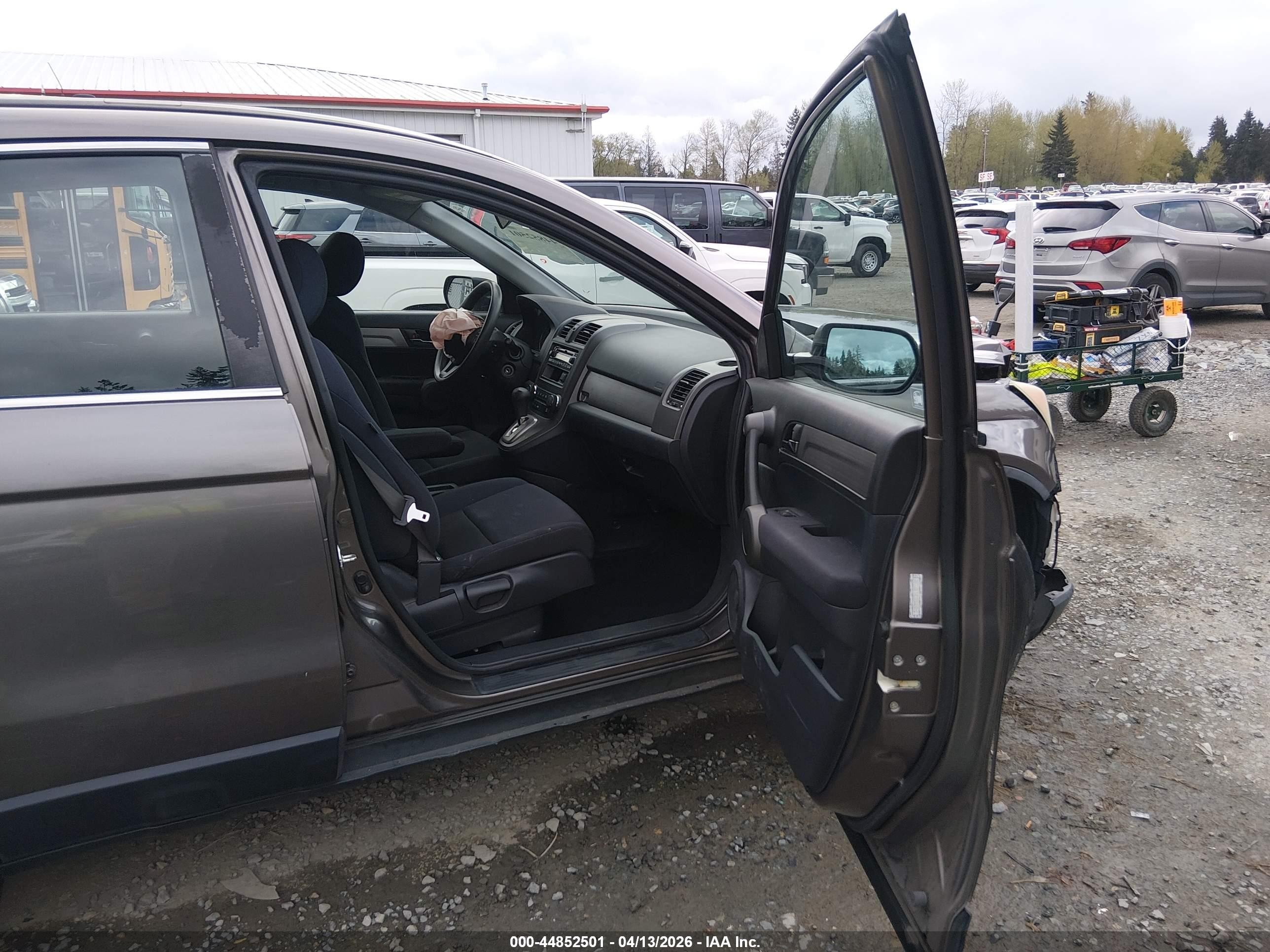 2010 Honda Cr-v Lx Gray vin: 5J6RE3H33AL015322