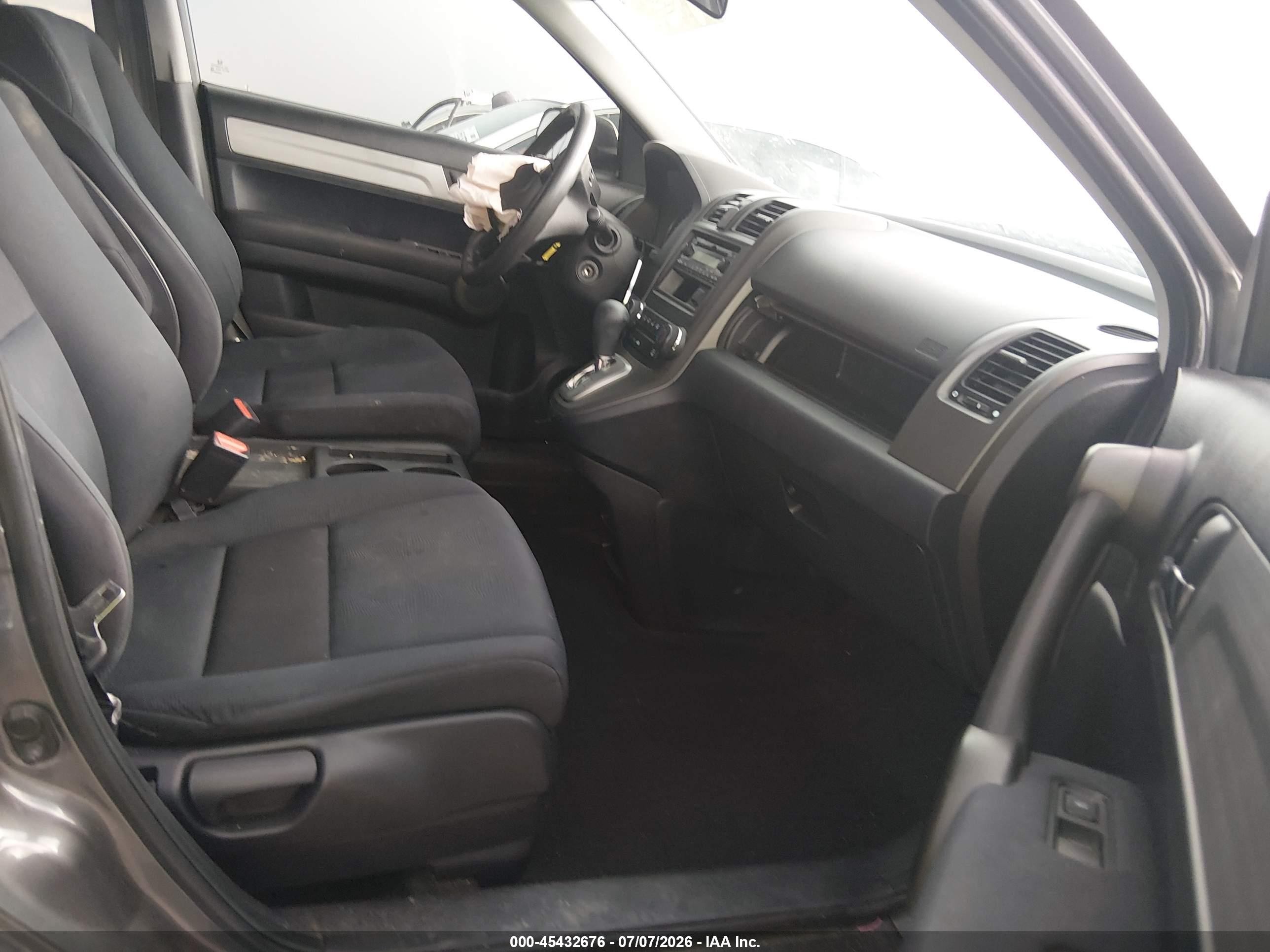 2010 Honda Cr-v Lx Gray vin: 5J6RE3H33AL042049