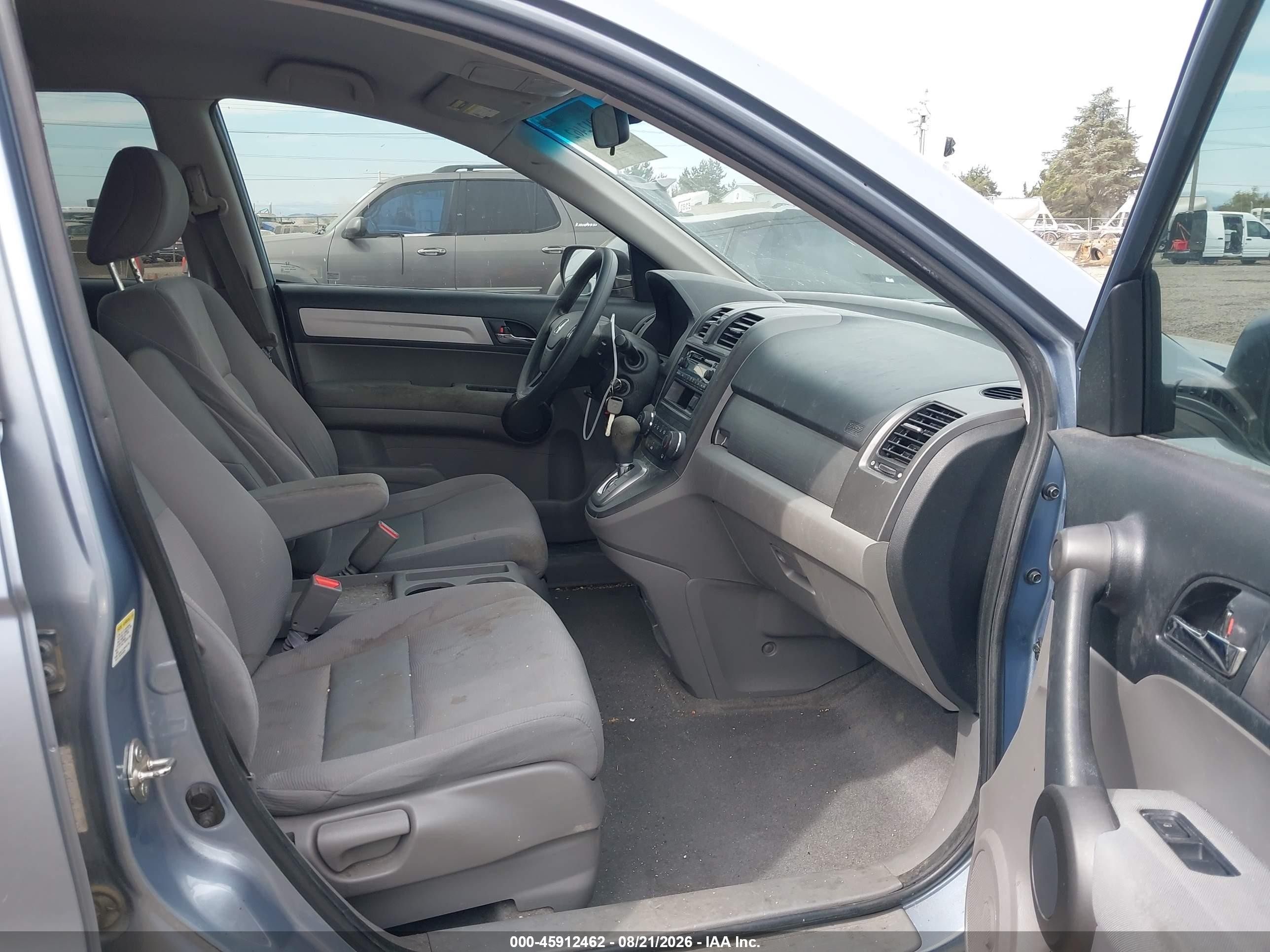 2010 Honda Cr-v Lx Light Blue vin: 5J6RE3H33AL043864