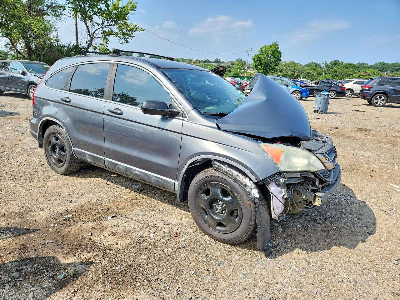2011 Honda Cr-v Lx Gray vin: 5J6RE3H33BL024068