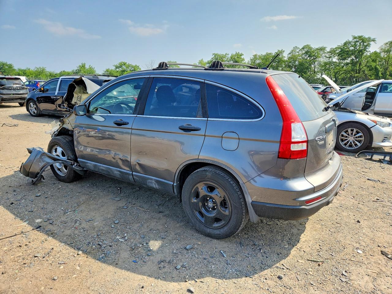 2011 Honda Cr-v Lx Gray vin: 5J6RE3H33BL024068