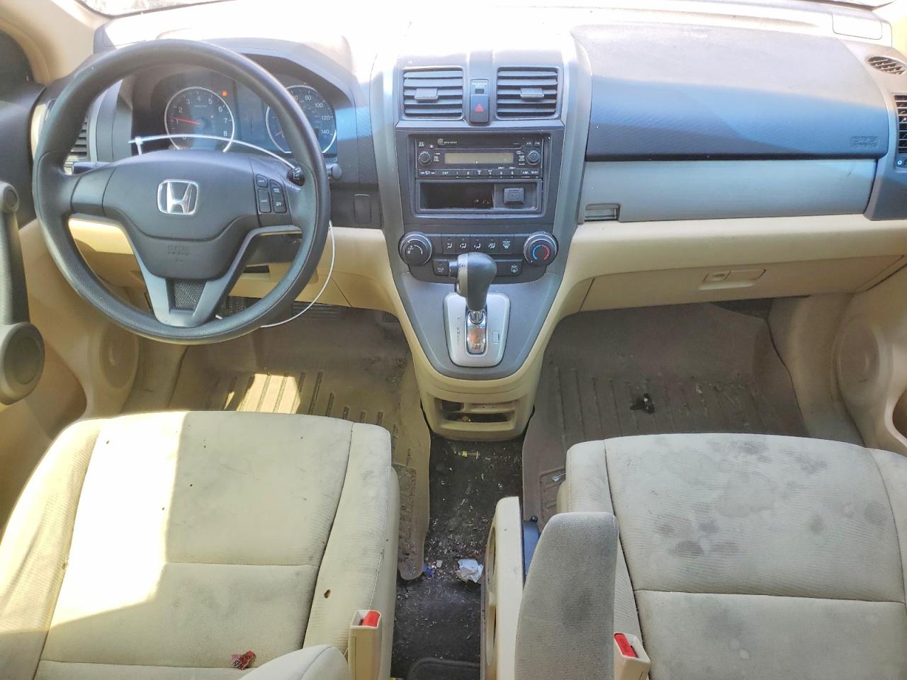 2010 Honda Cr-v Lx Green vin: 5J6RE3H34AL011859