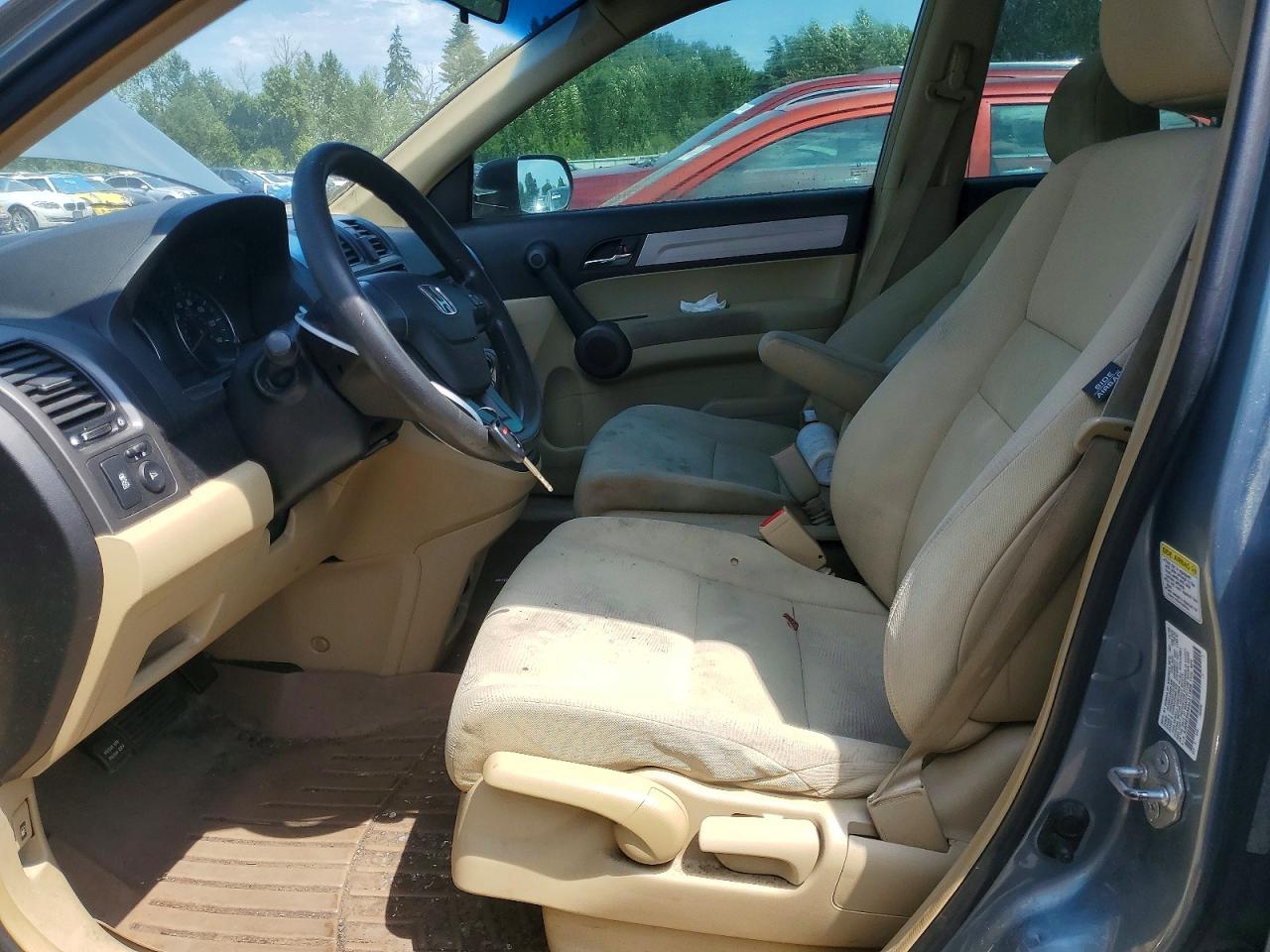 2010 Honda Cr-v Lx Green vin: 5J6RE3H34AL011859